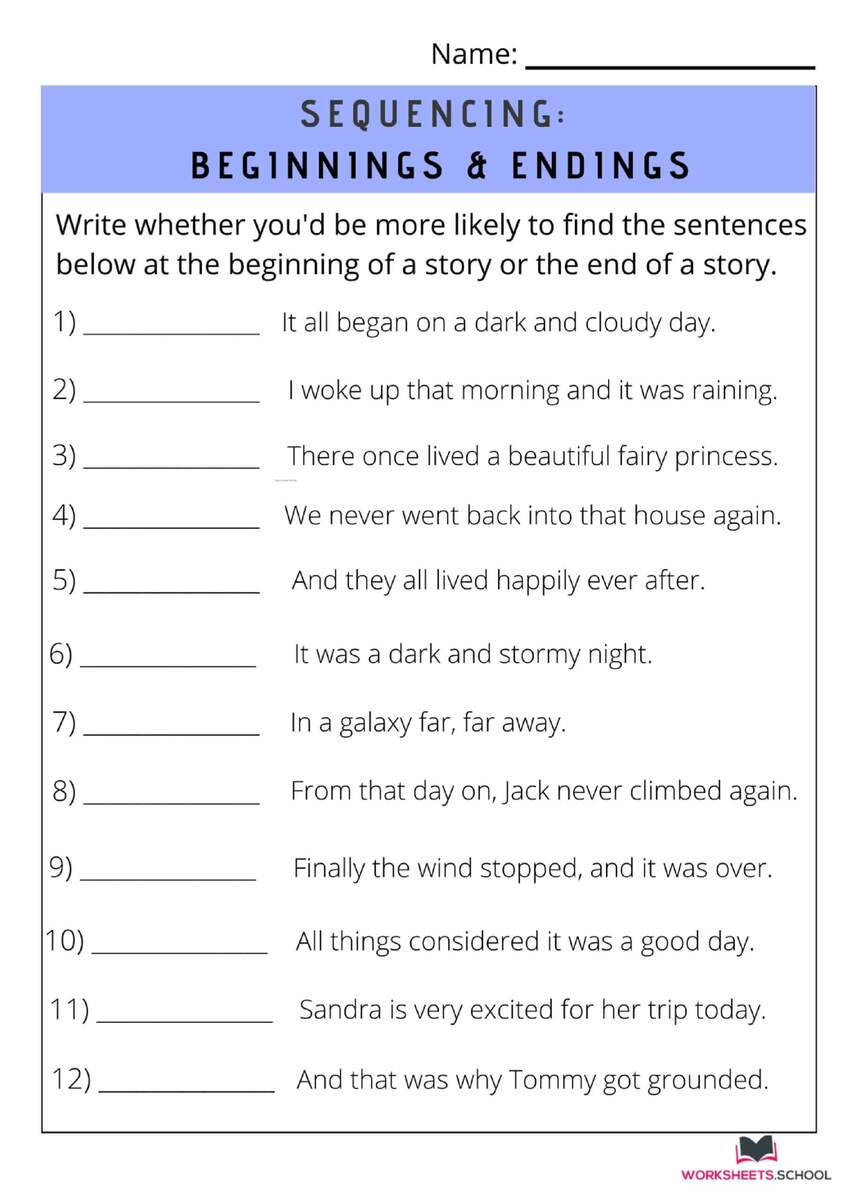 10 Printable Sequencing Worksheets Free EduWorksheets 10 Printable Sequencing Worksheets Free EduWorksheets