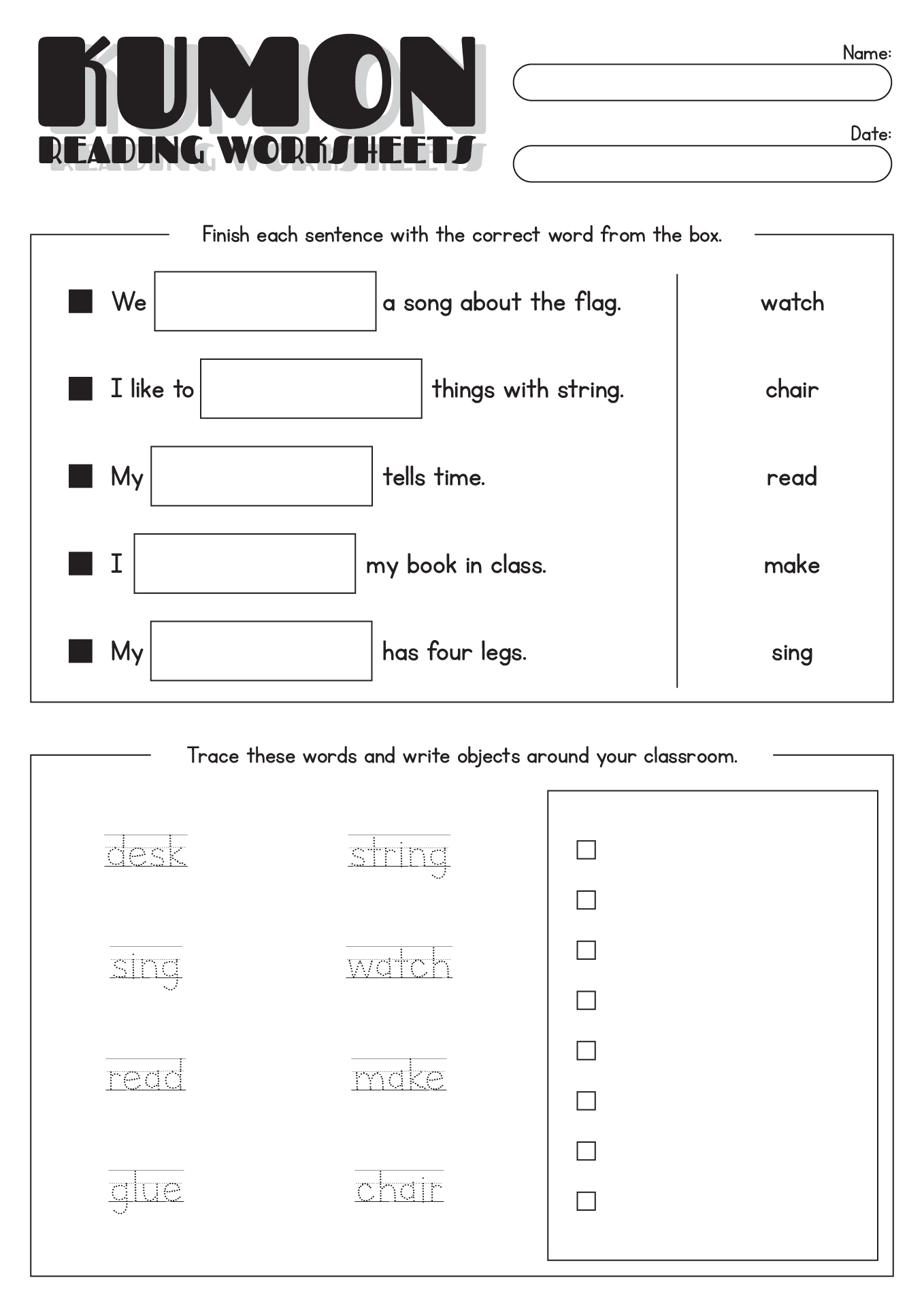 12 First Grade Kumon Worksheets Free PDF At Worksheeto