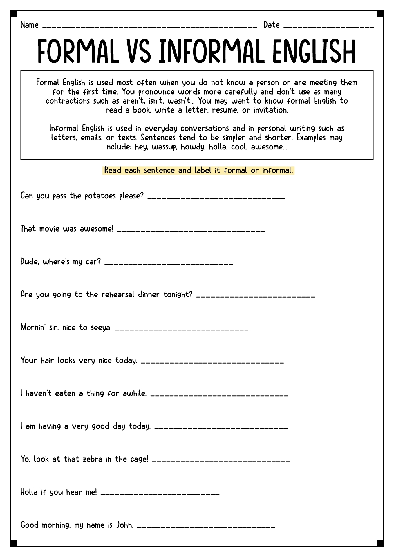 14 6th Grade Language Arts Worksheets Free PDF At Worksheeto 14 6th Grade Language Arts Worksheets Free PDF At Worksheeto
