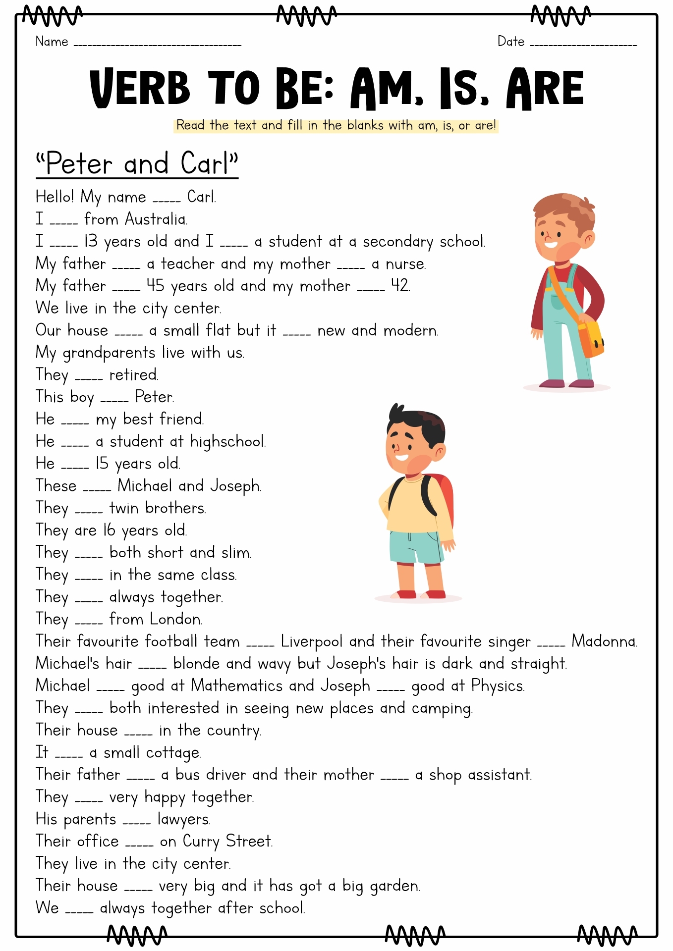 1st Grade English Worksheets Free Printables