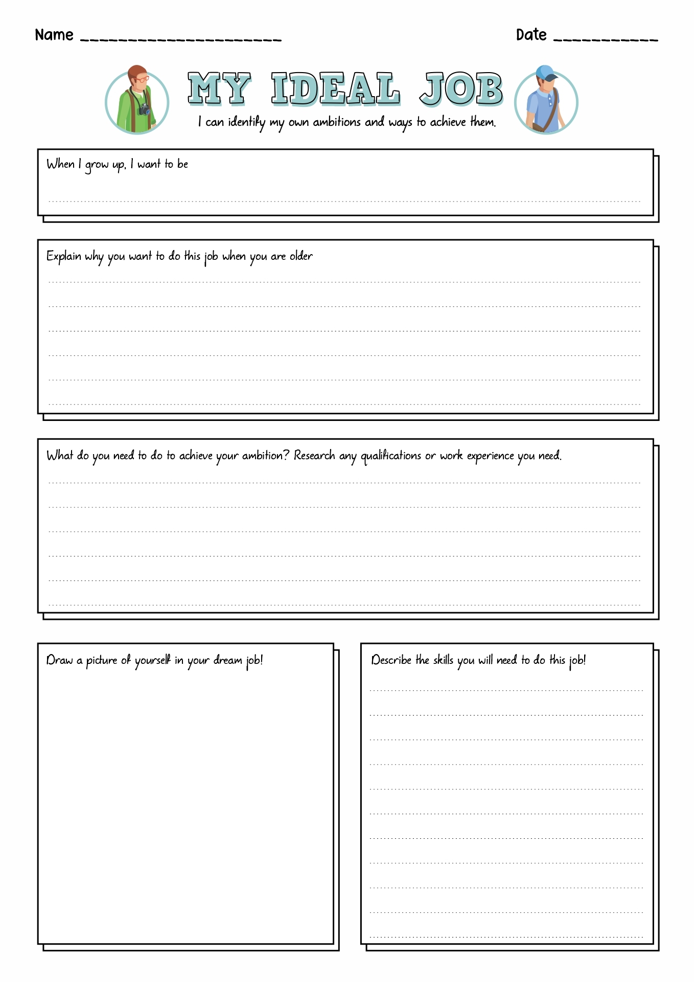 14 Jobs Occupations For Kids Worksheets Free PDF At Worksheeto