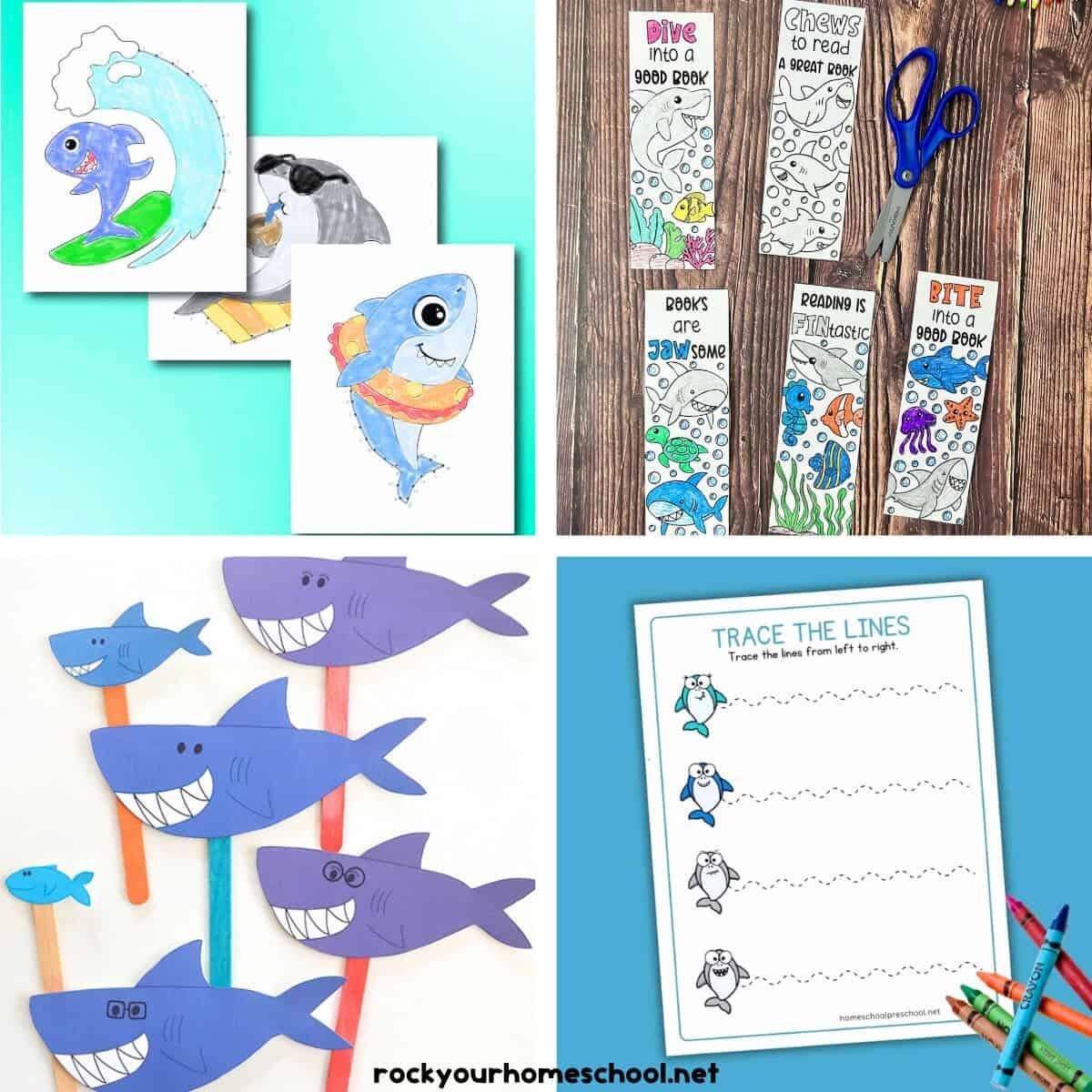 16 Shark Printables For Kids To Enjoy Fun Free Activities Rock Your Homeschool