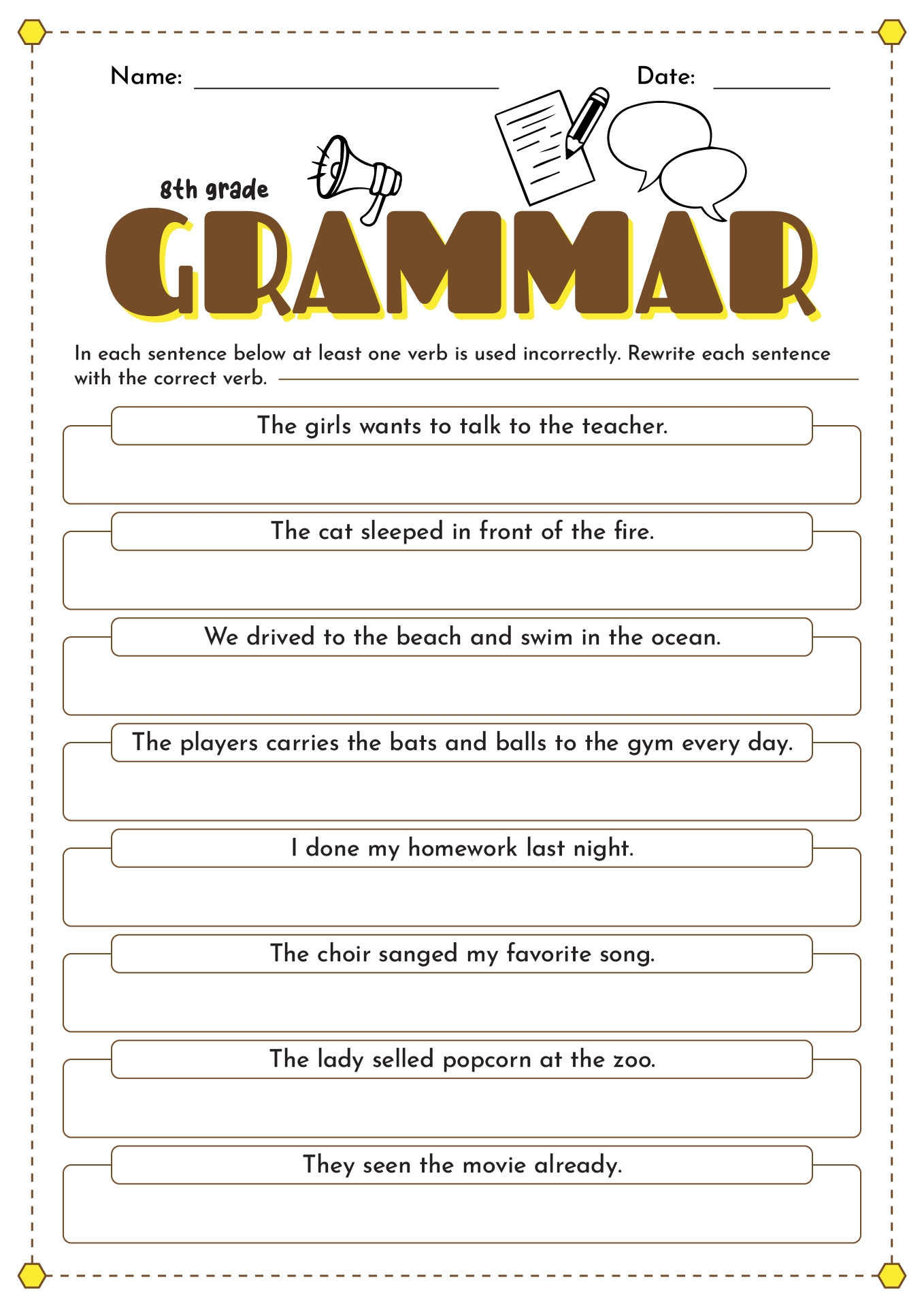 17 8th Grade Spelling Worksheets Free PDF At Worksheeto Free 8th Grade English Grammar Worksheet Download Free 8th Grade English Grammar Worksheet Png Images Free Worksheets On Clipart Library