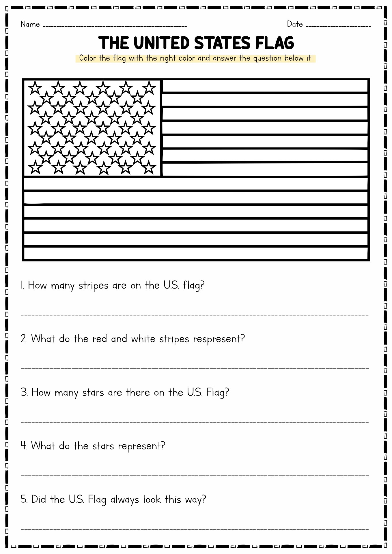 17 U S History Worksheets Free PDF At Worksheeto