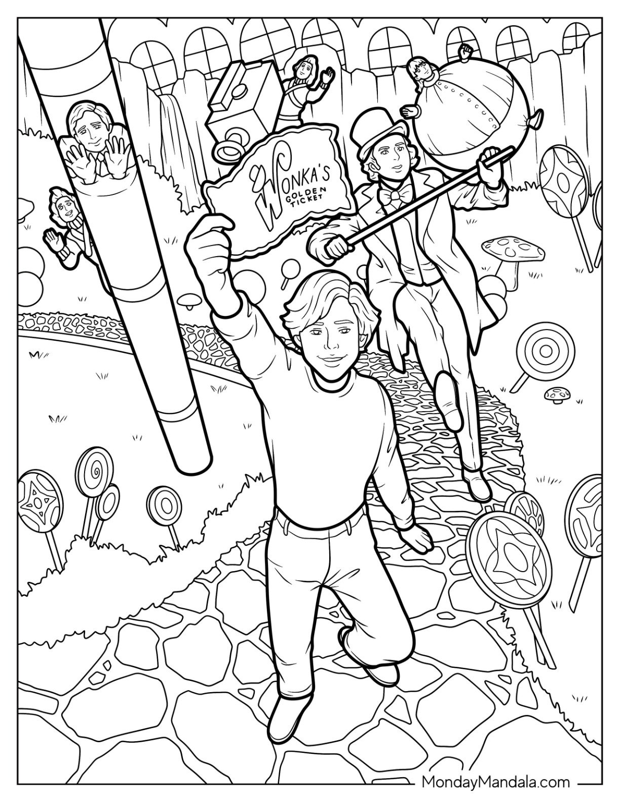 18 Willy Wonka Coloring Pages Free PDF Printables 18 Willy Wonka Coloring Pages Free PDF Printables