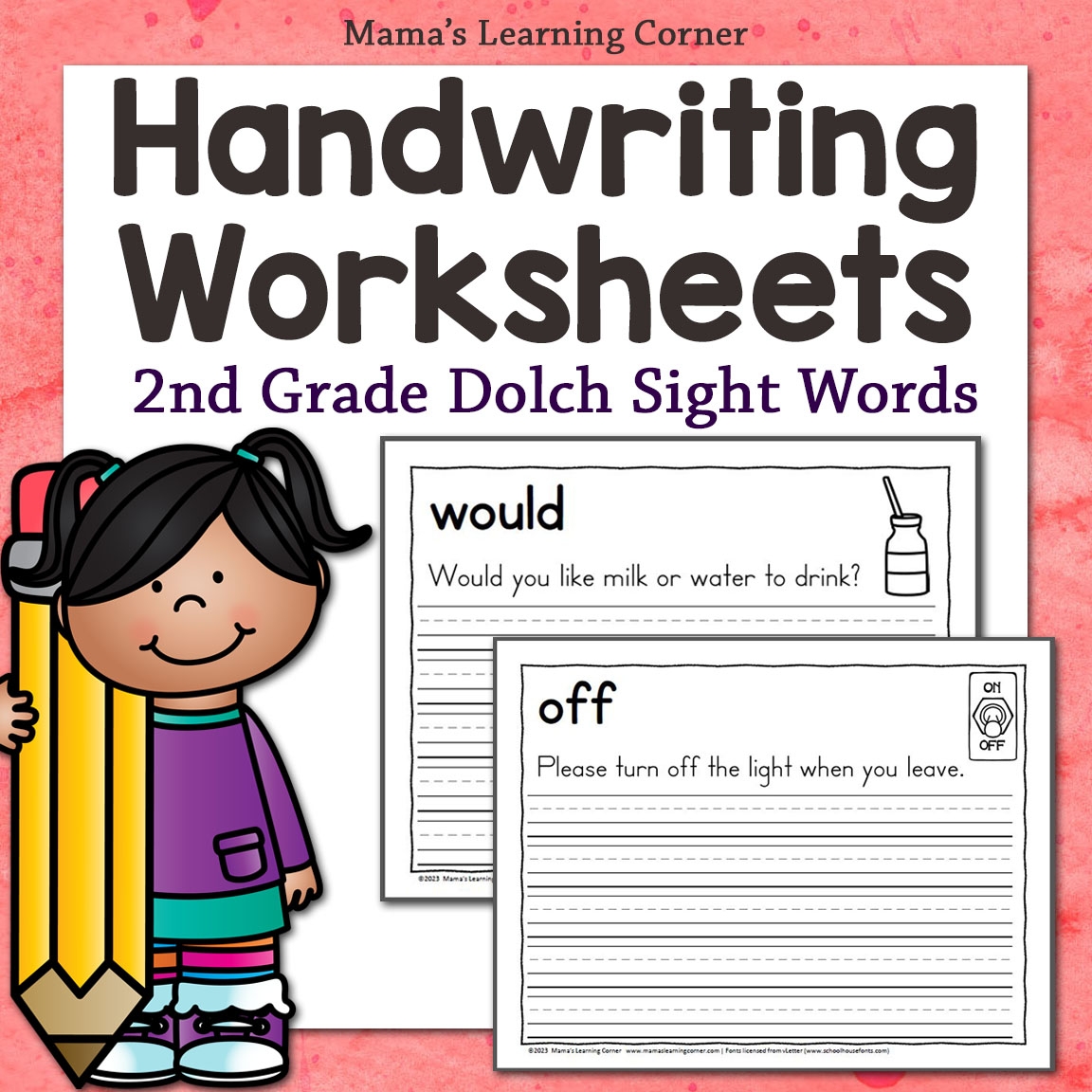 Free Custom Printable Handwriting Worksheet Templates Canva