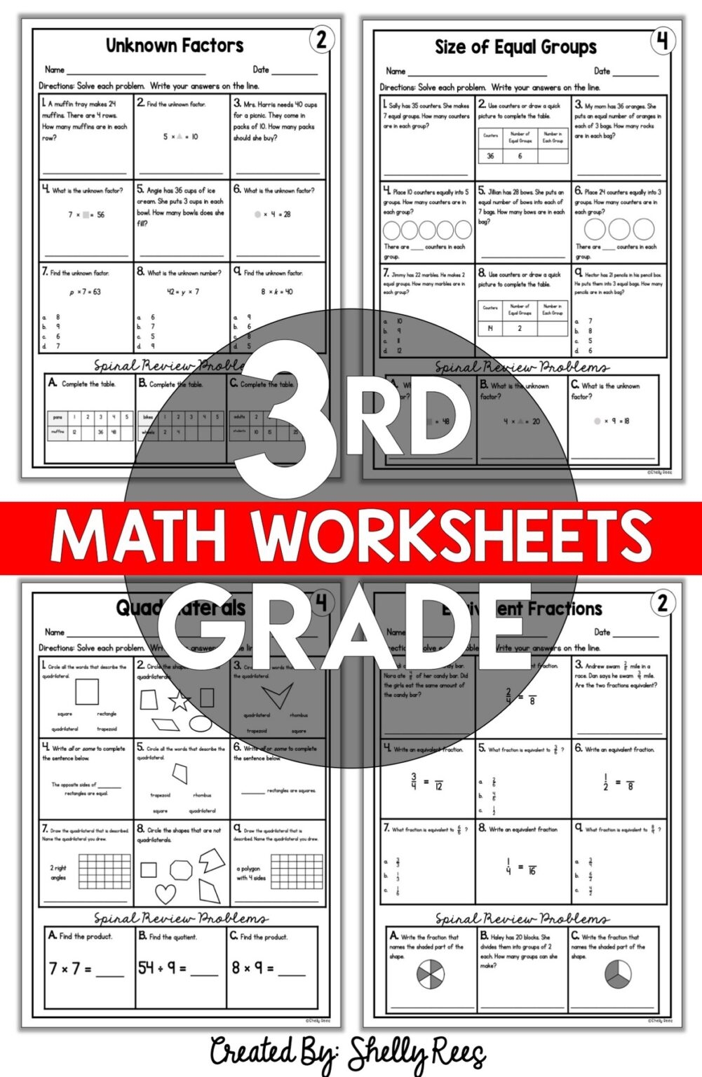 Multiplication Worksheets For Grade 3
