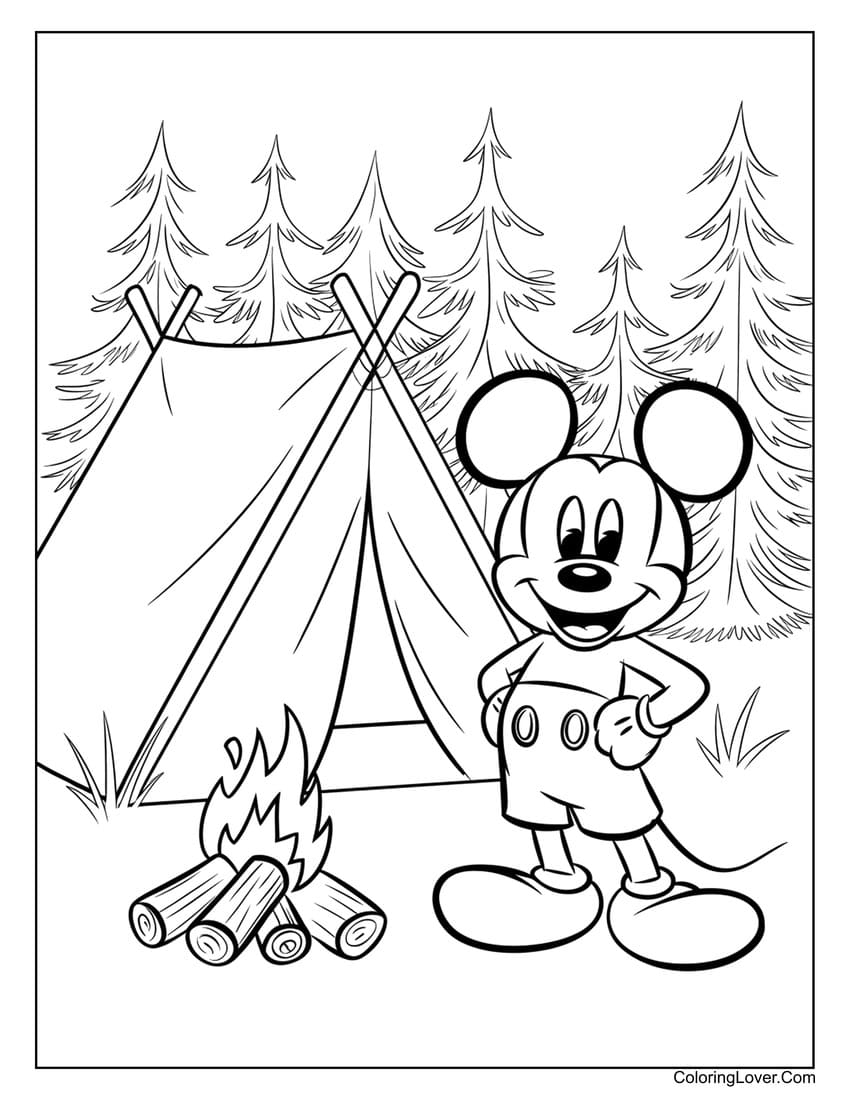 57 Mickey Mouse Coloring Pages Free Printables For All Ages