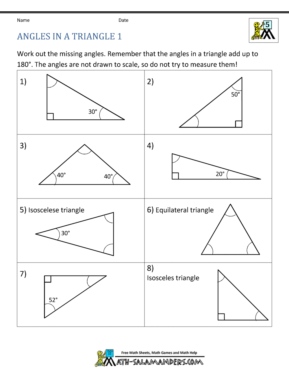 5th Grade Geometry
