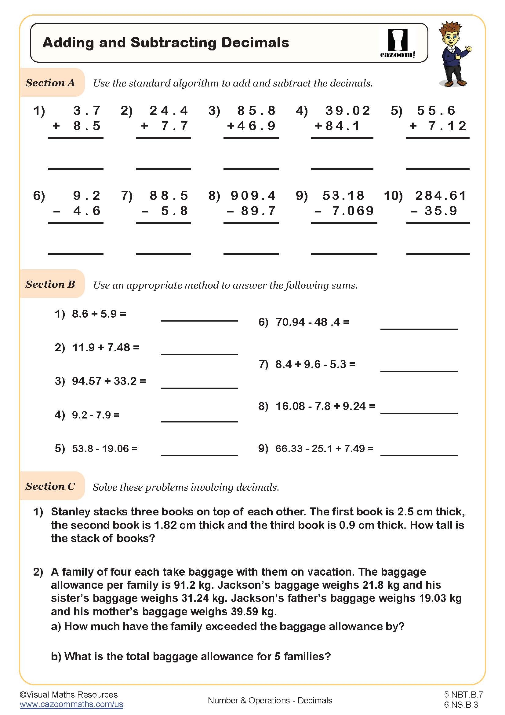 Math Worksheets Superstar Worksheets