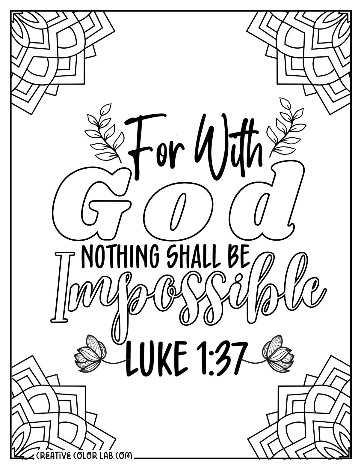 61 Bible Verse Coloring Pages Free Printable Christian Quotes