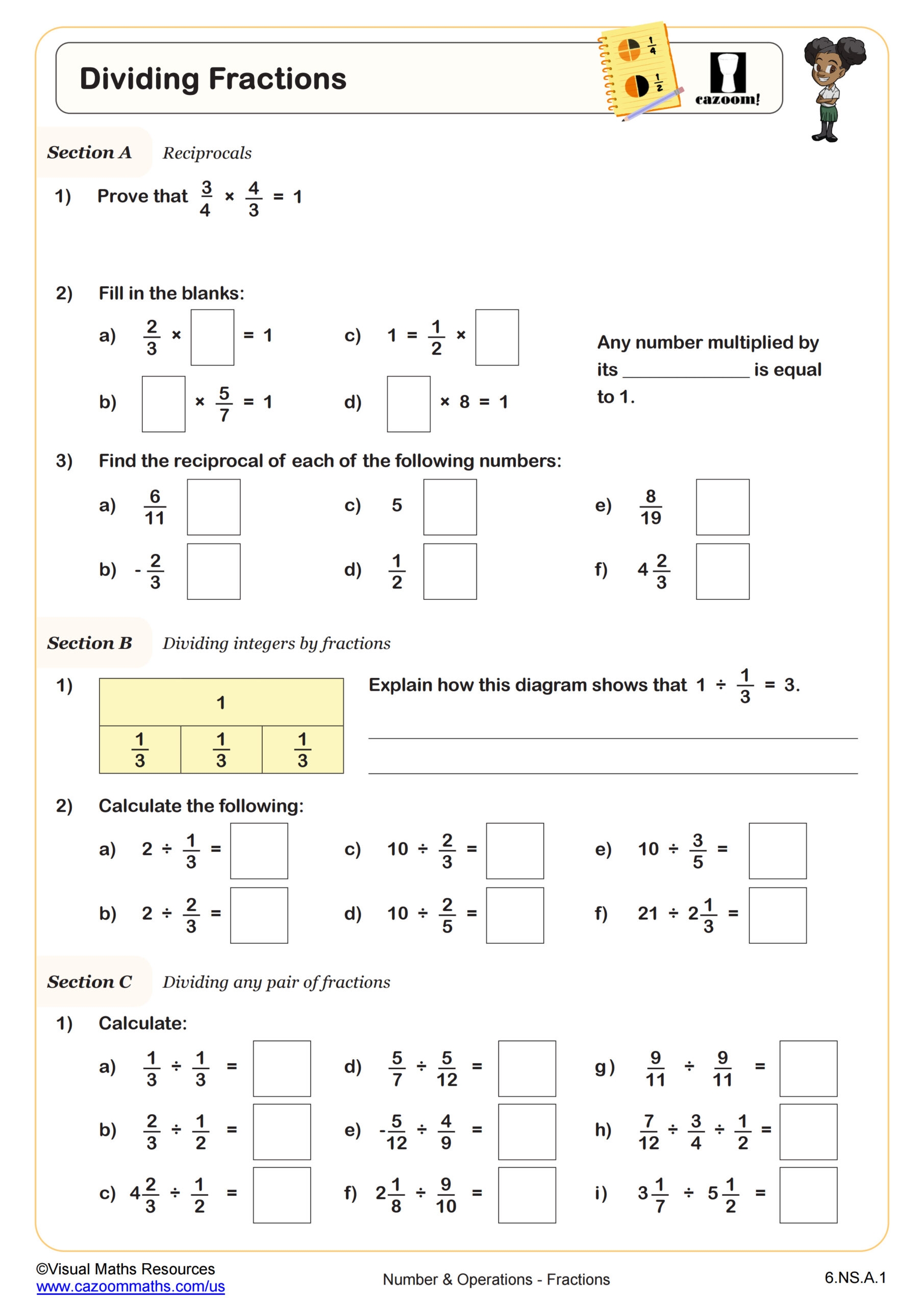 Free Printable Ratios Worksheet For Sixth Grade