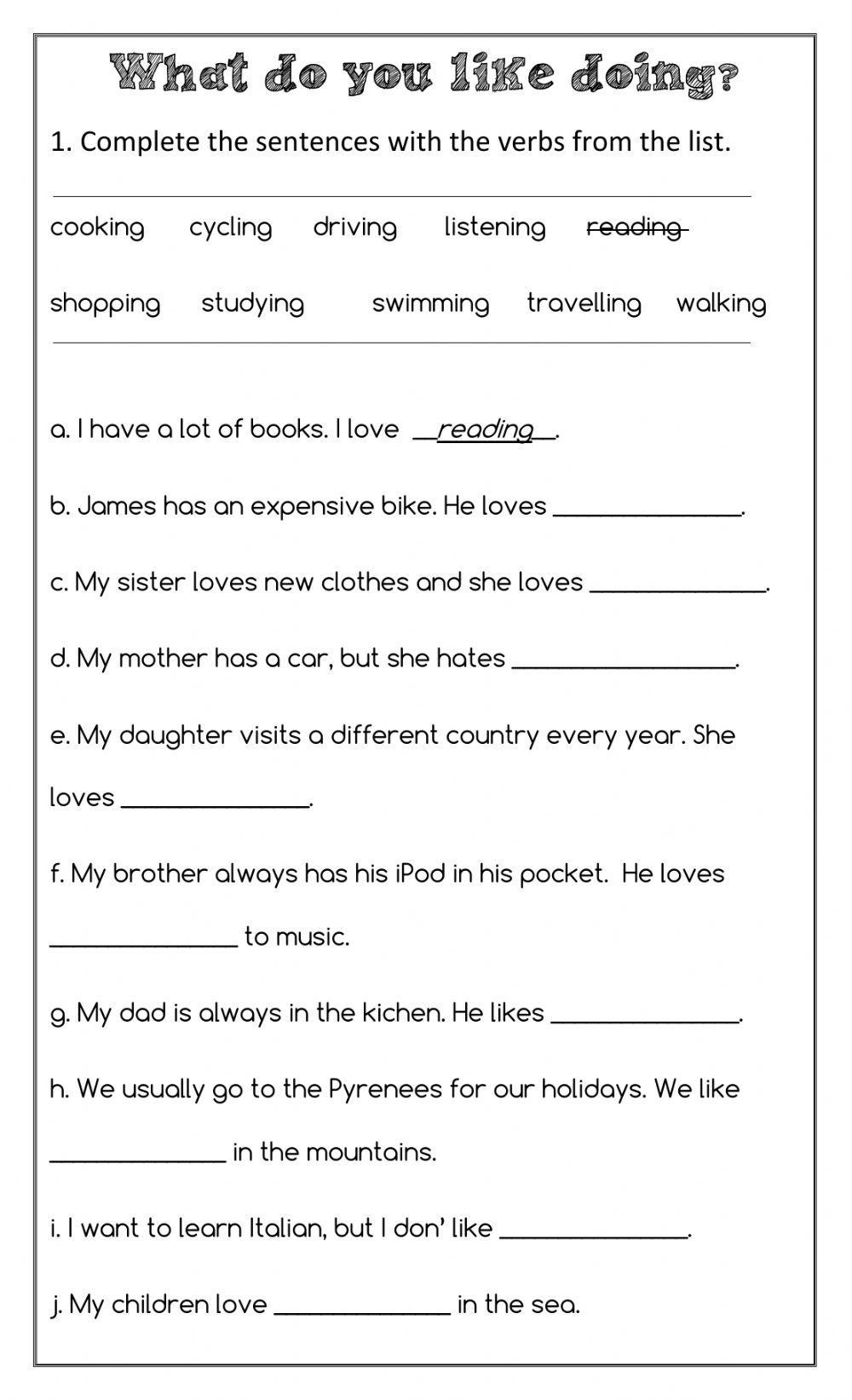 14 Free Printable English Worksheets Free PDF At Worksheeto