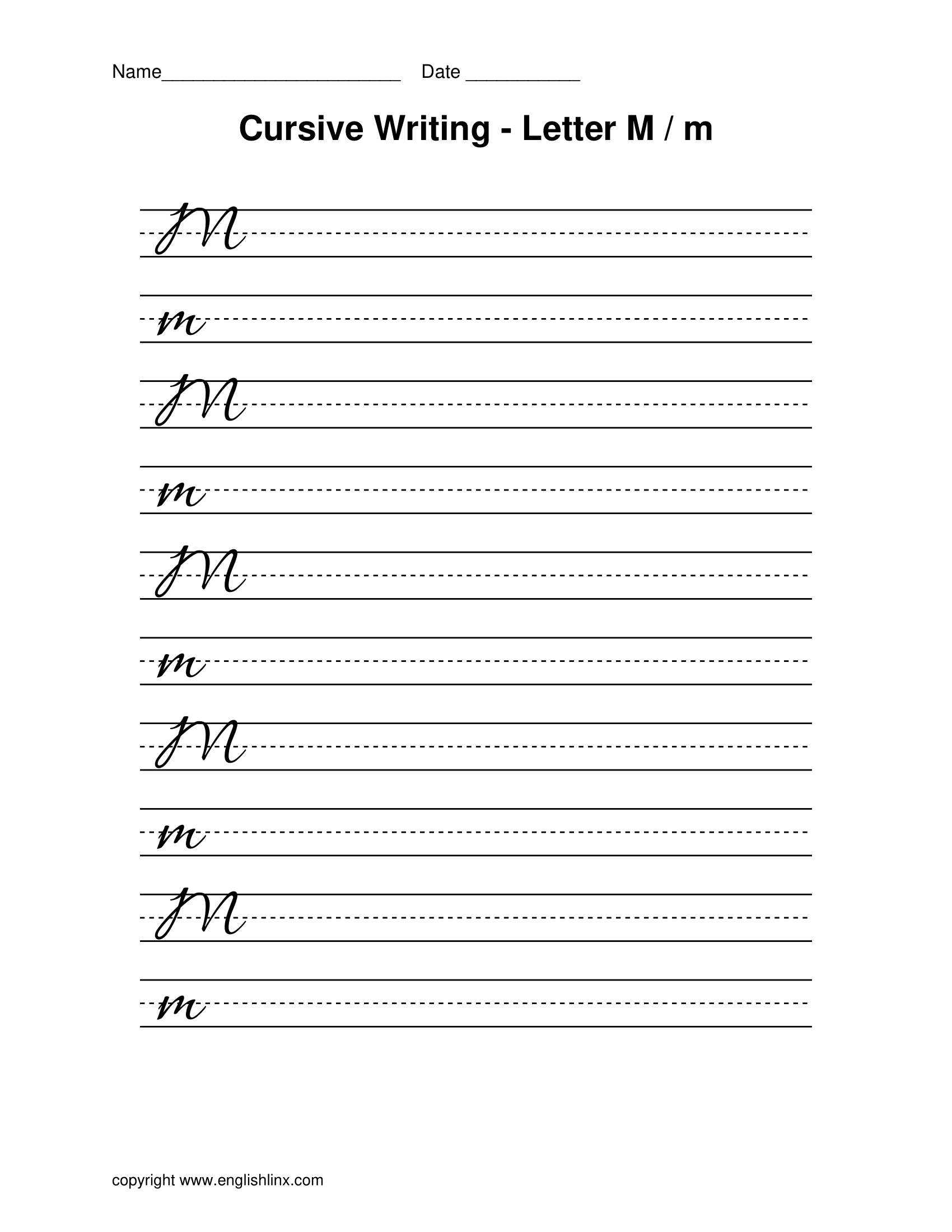 Alphabet Cursive Writing Worksheets Free A Z Cursive Alphabet Practice