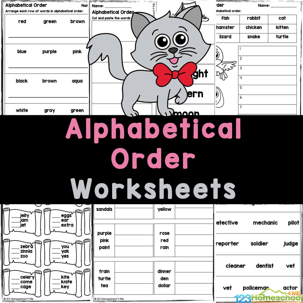 Alphabet Order Worksheets Free Printable Alphabetical Order Practice Sheets For Grade 1 Alphabet Order Worksheets Free Printable Alphabetical Order Practice Sheets For Grade 1