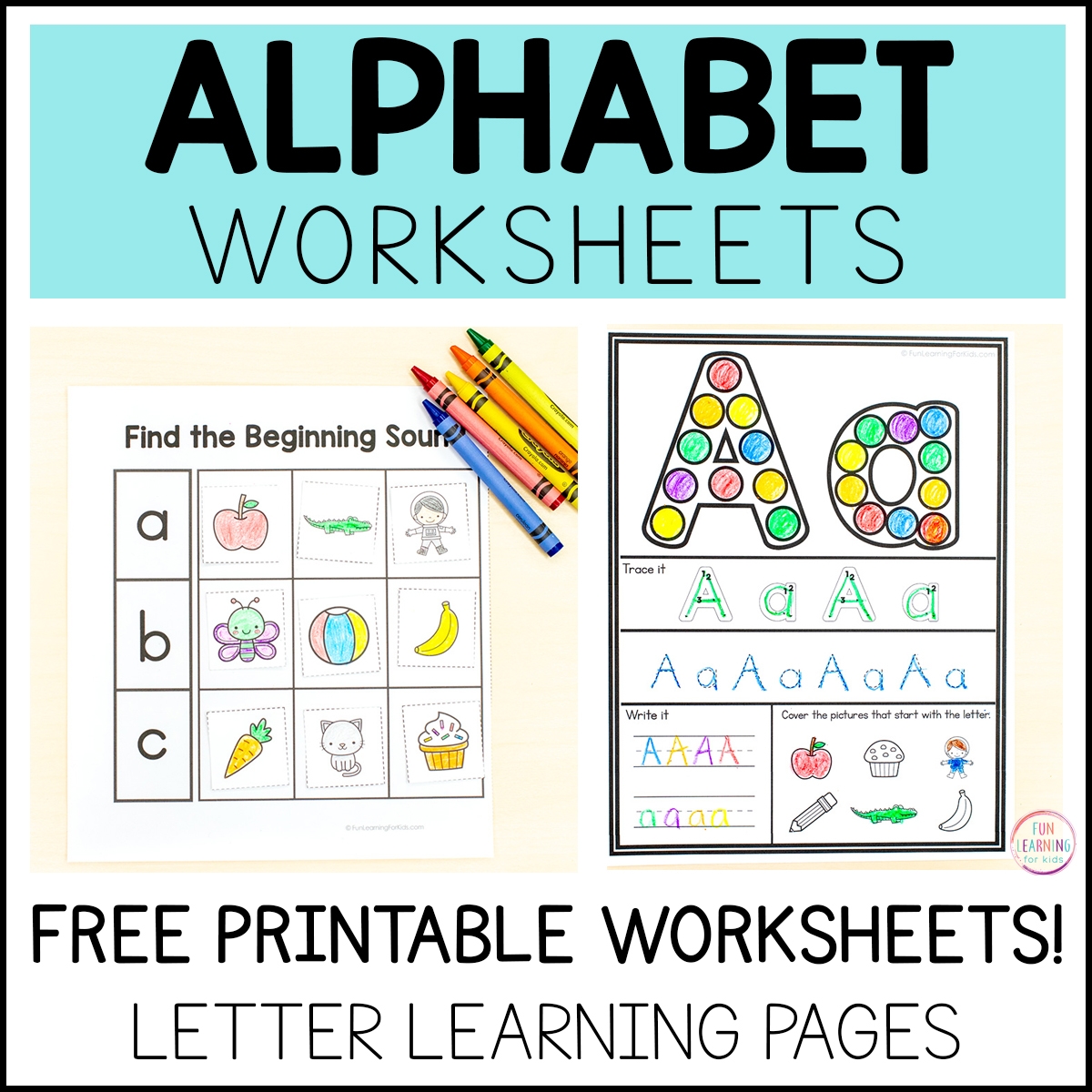 Alphabet Worksheets
