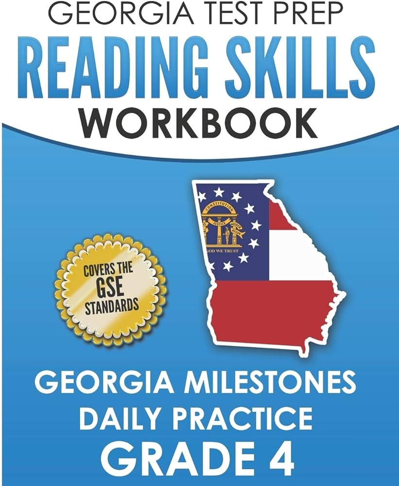 Amazon GEORGIA TEST PREP Reading Skills Workbook Georgia Milestones Daily Practice Grade 4 Preparation For The Georgia Milestones English Language Arts Tests 9781790562794 Hawas G Books