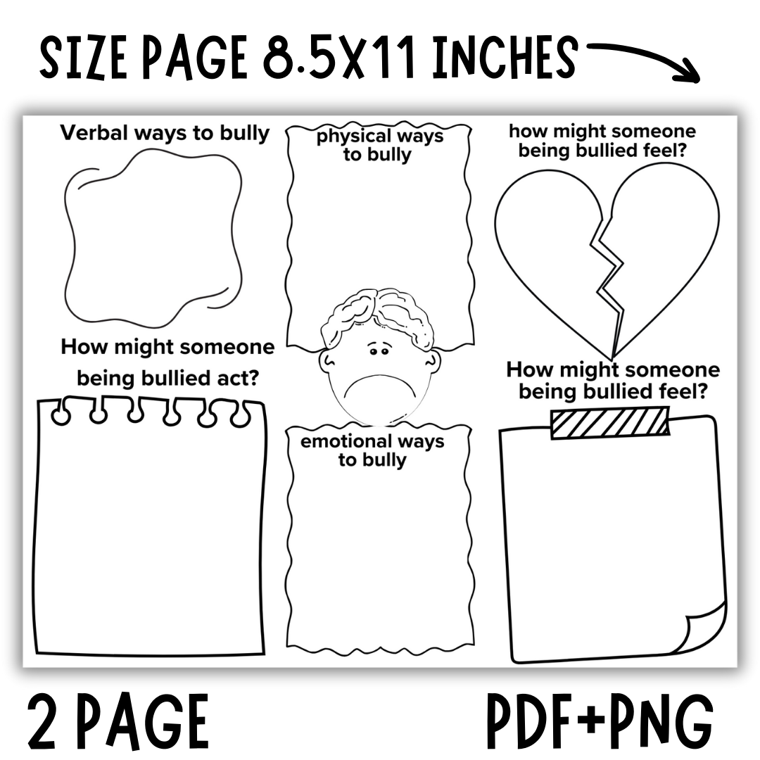 Anti Bullying Prevention Month Activities Anti Bullying Worksheets Made By Teachers