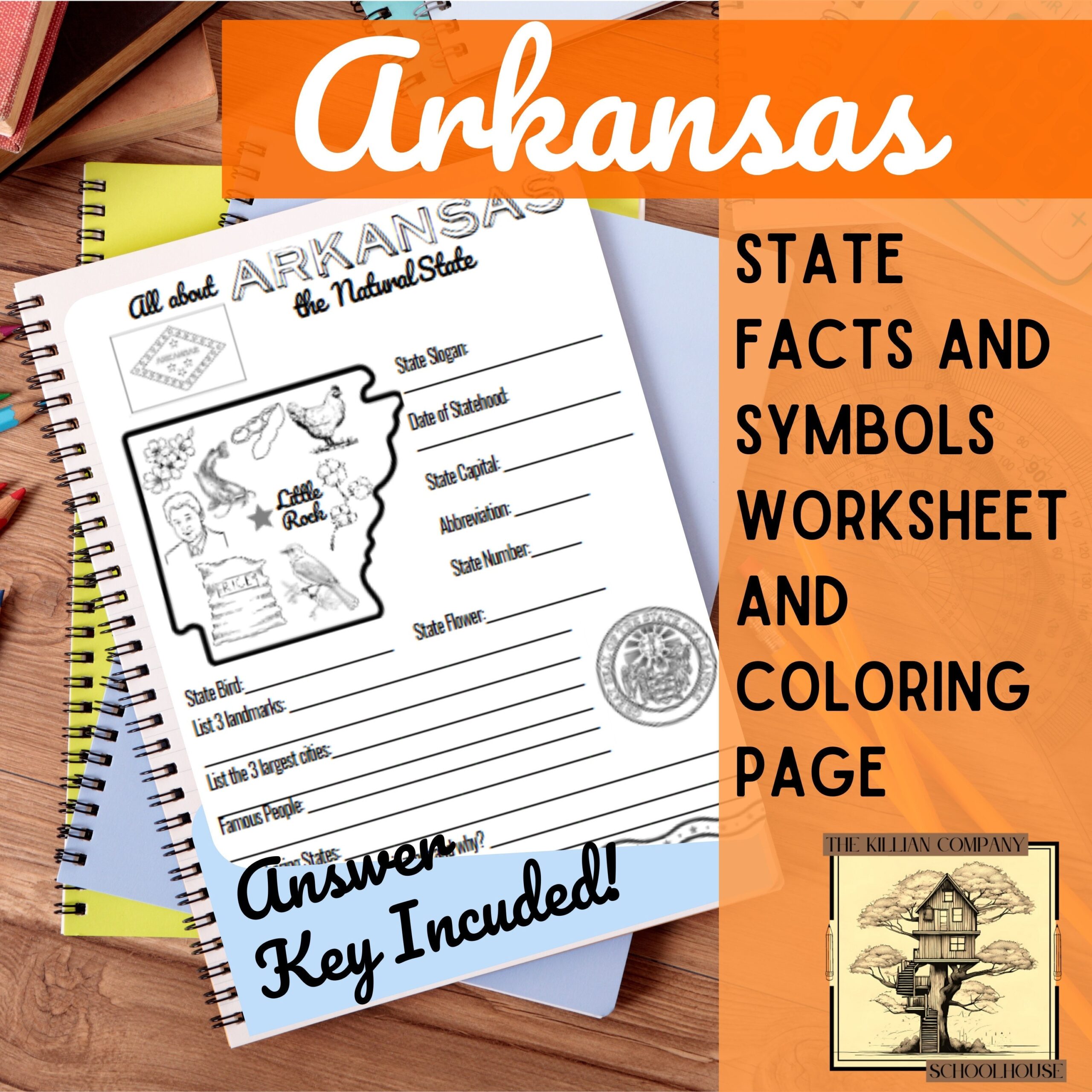 Arkansas Worksheet Coloring Page State Facts And Symbols Digital Download Etsy Arkansas Worksheet Coloring Page State Facts And Symbols Digital Download Etsy
