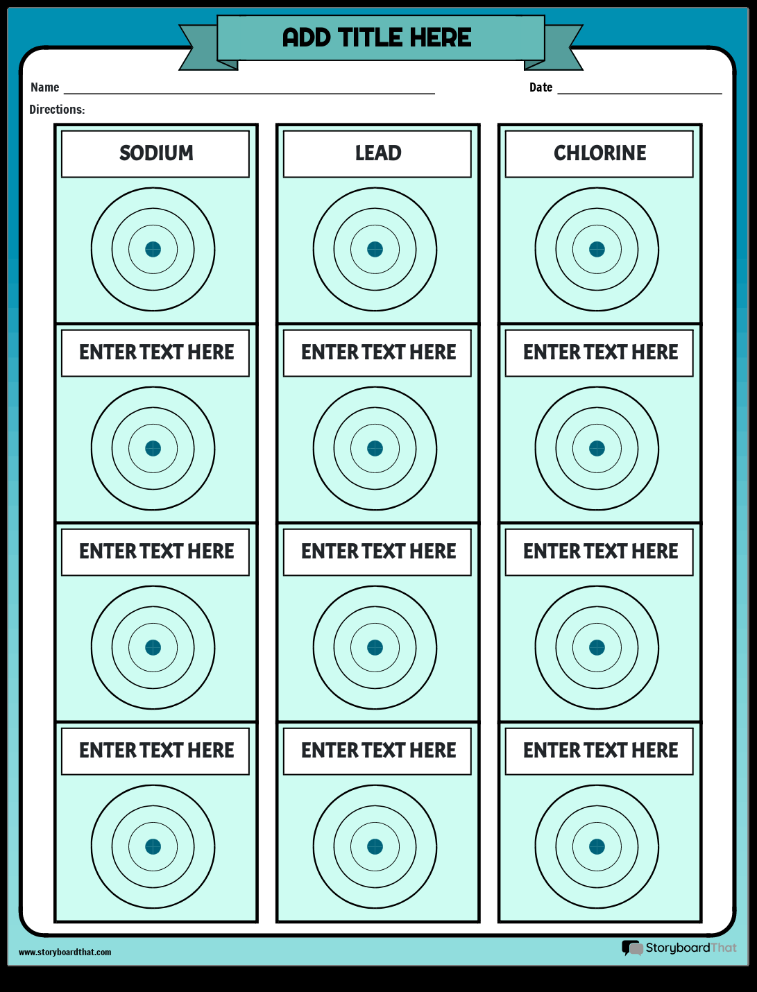 Atoms Molecules Worksheets Free Science Tools