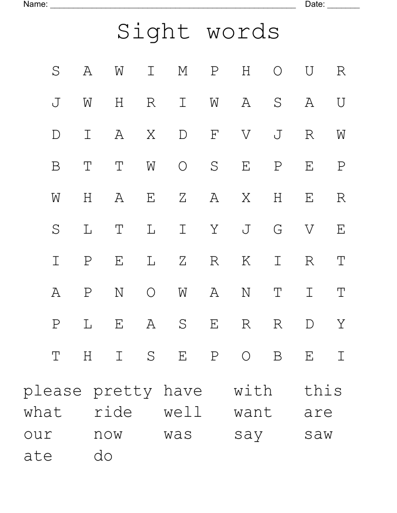 Australia Day Word Word Search Kidswear Australia Sight Words Word Search High Frequency Word Puzzles For