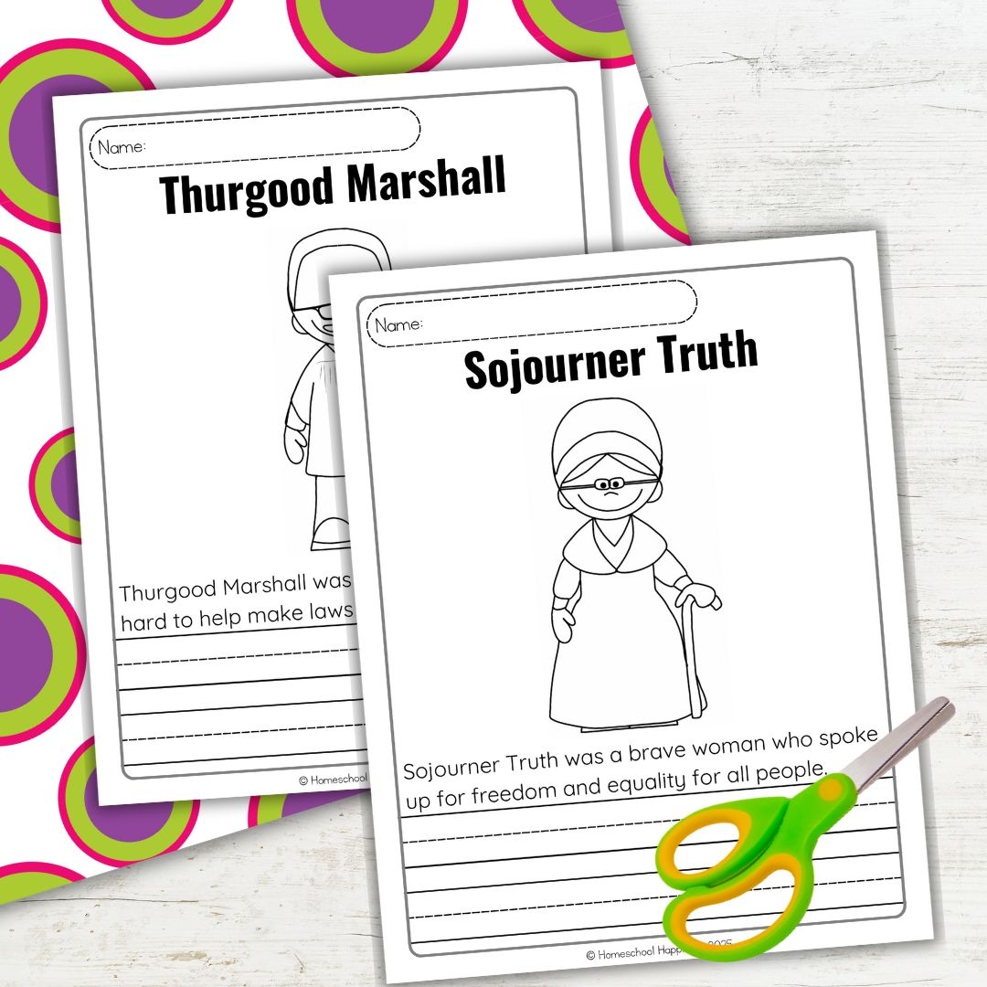 Black History Month Worksheets For 1st Grade