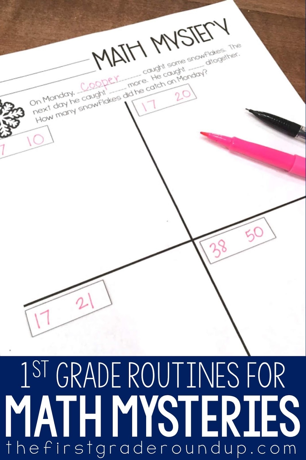 CGI Math Problems 1st Grade Daily Routines The First Grade Roundup