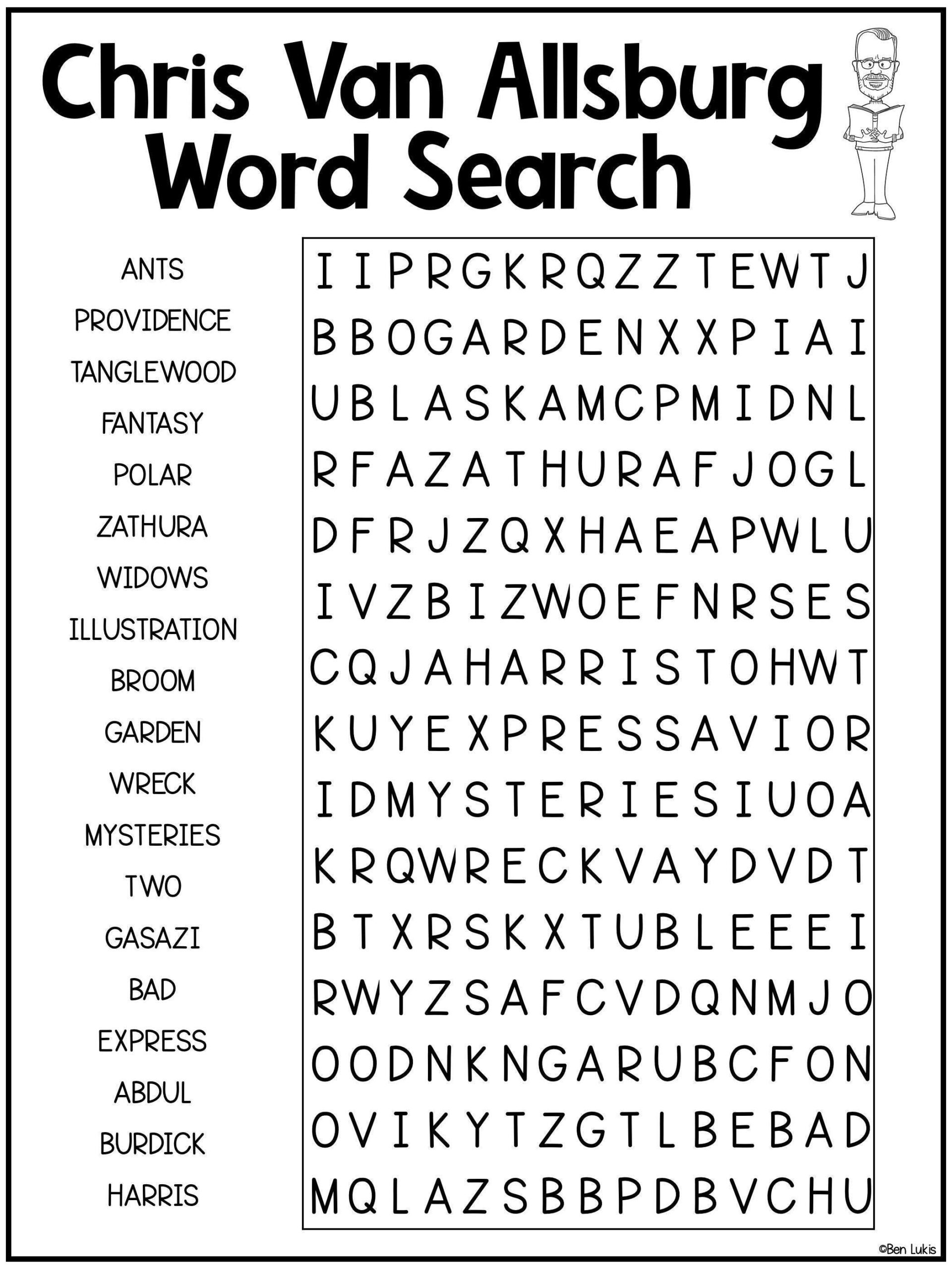 Chris Van Allsburg Author Study Polar Express Jumanji PDF Download Etsy