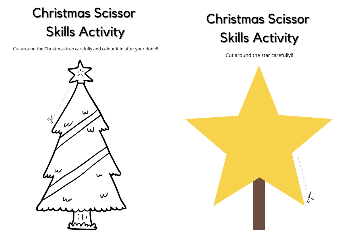 Christmas Activities To Help Boost Scissor Skills For Children Super Busy Mum Northern Irish Blogger Christmas Activities To Help Boost Scissor Skills For Children Super Busy Mum Northern Irish Blogger