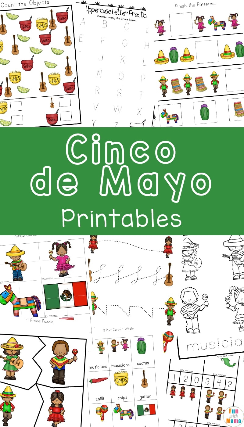 Free Printable Cinco De Mayo Worksheet
