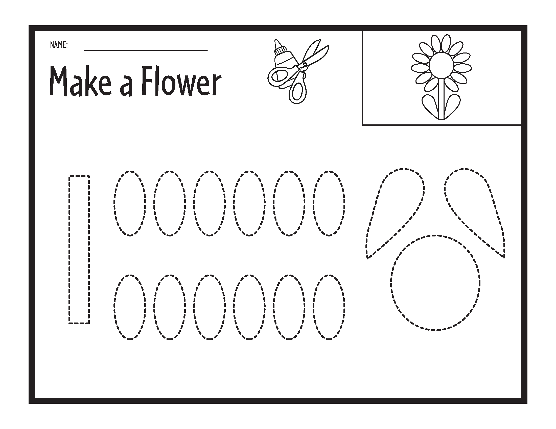 Let S Go To The Zoo Worksheet Color Cut Paste Super Simple