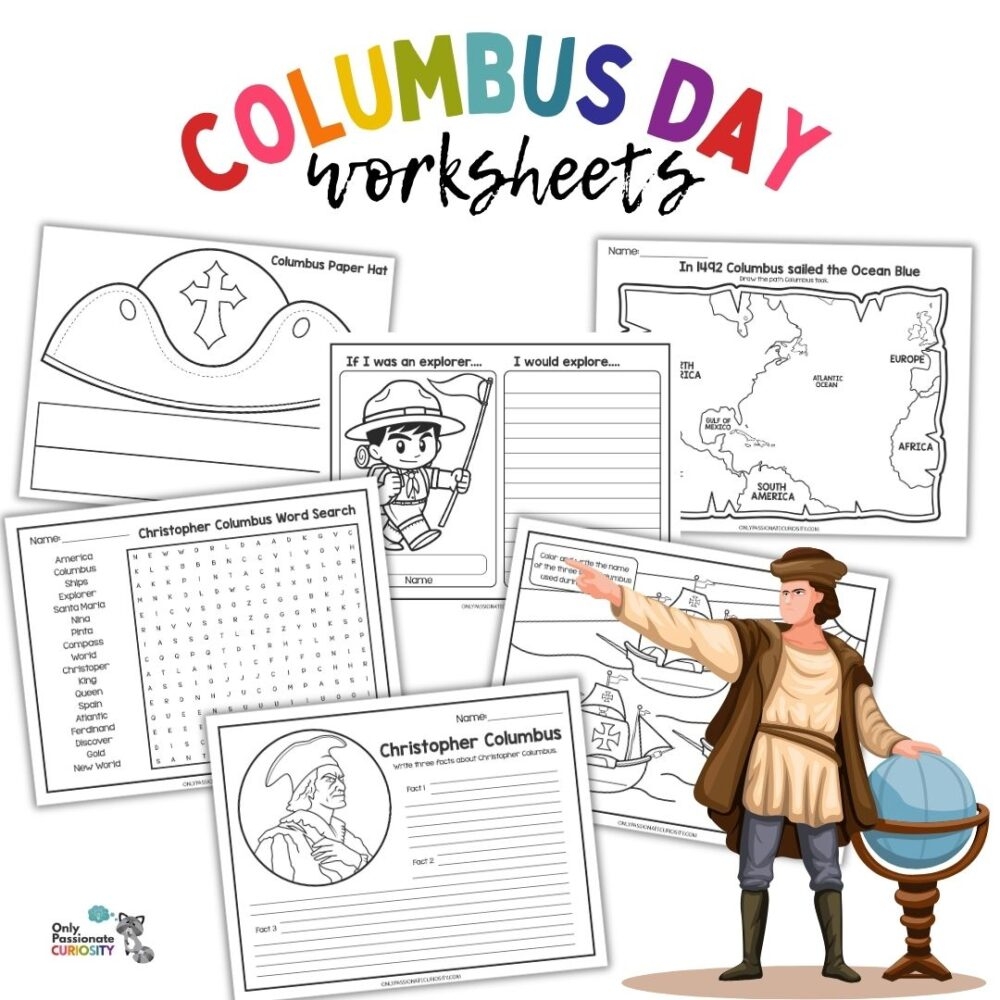 Columbus Day Worksheets Columbus Day Worksheets