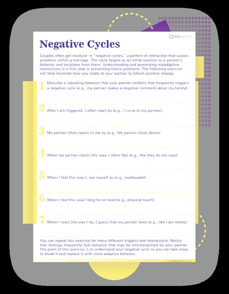 Free Relationship Worksheets For Couples LoveToKnow Worksheets Library