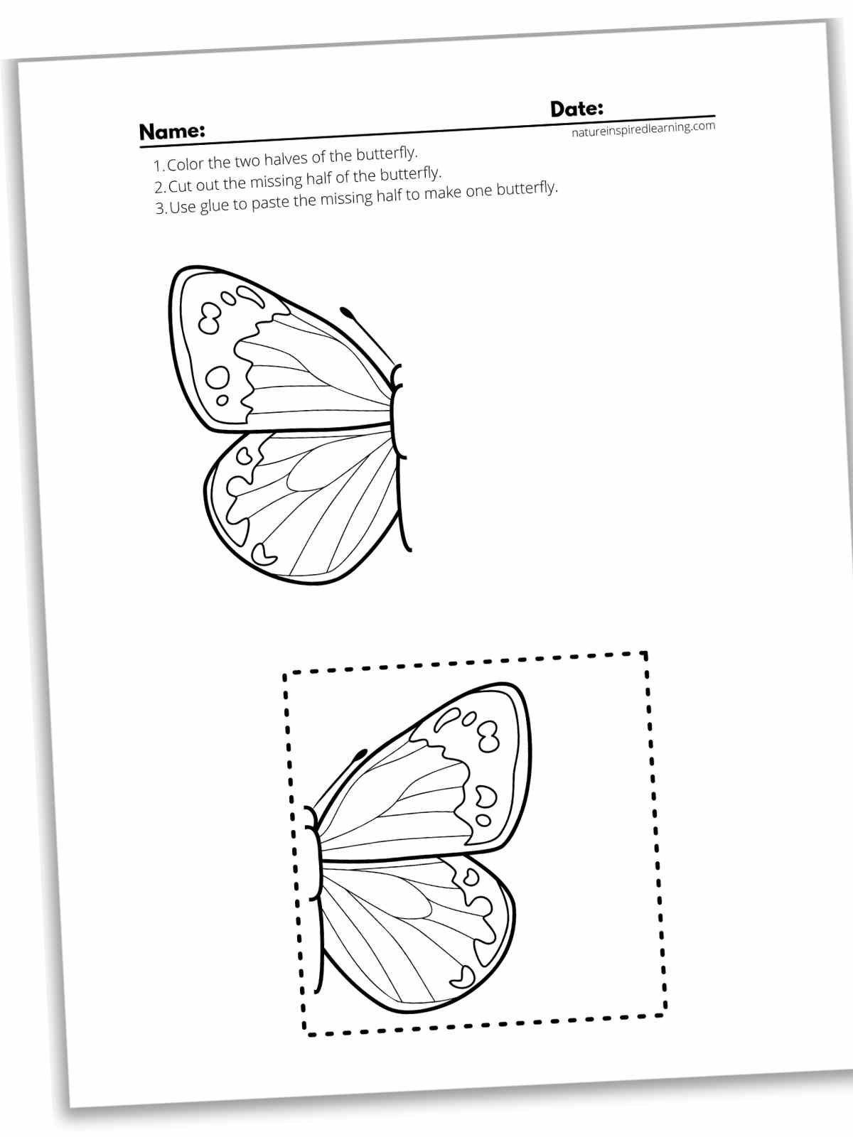 Cut And Paste Worksheets Nature Inspired Learning Cut And Paste Worksheets Nature Inspired Learning