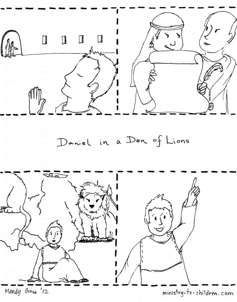 Prophet Daniel 15 Free Printable Coloring Pages