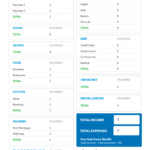 Dave Ramsey Budget Forms Download Create Edit Fill And Print