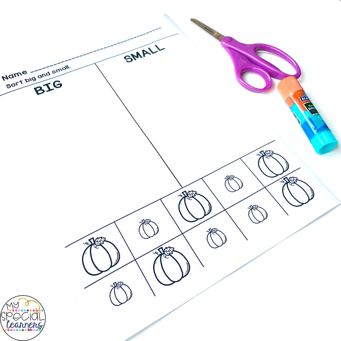 Differentiated Fall Math Worksheets For Elementary Special Education My Special Learners Simple Math Teaching Math To Students With Special Needs Worksheets Library