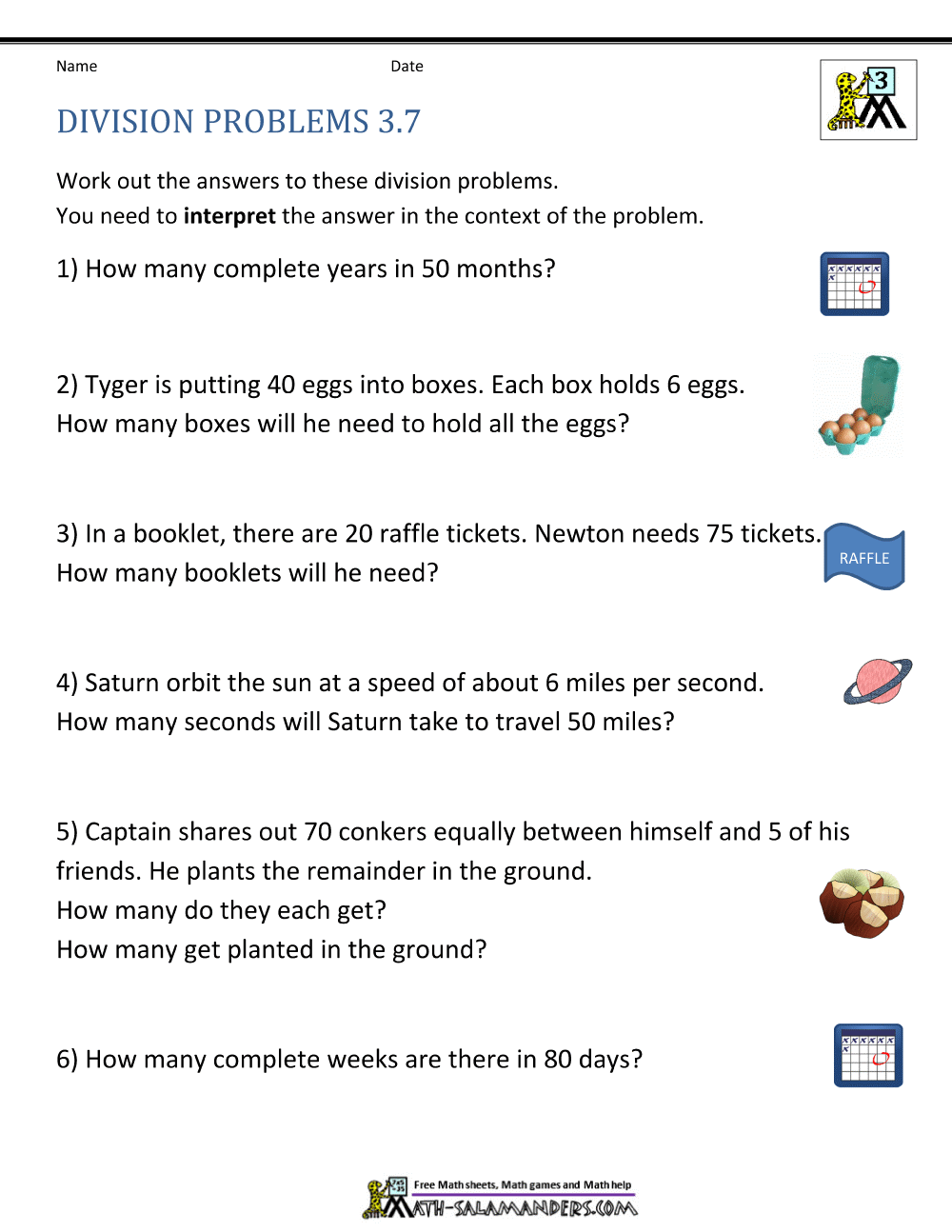 Division Worksheets Grade 3 Division Worksheets Grade 3