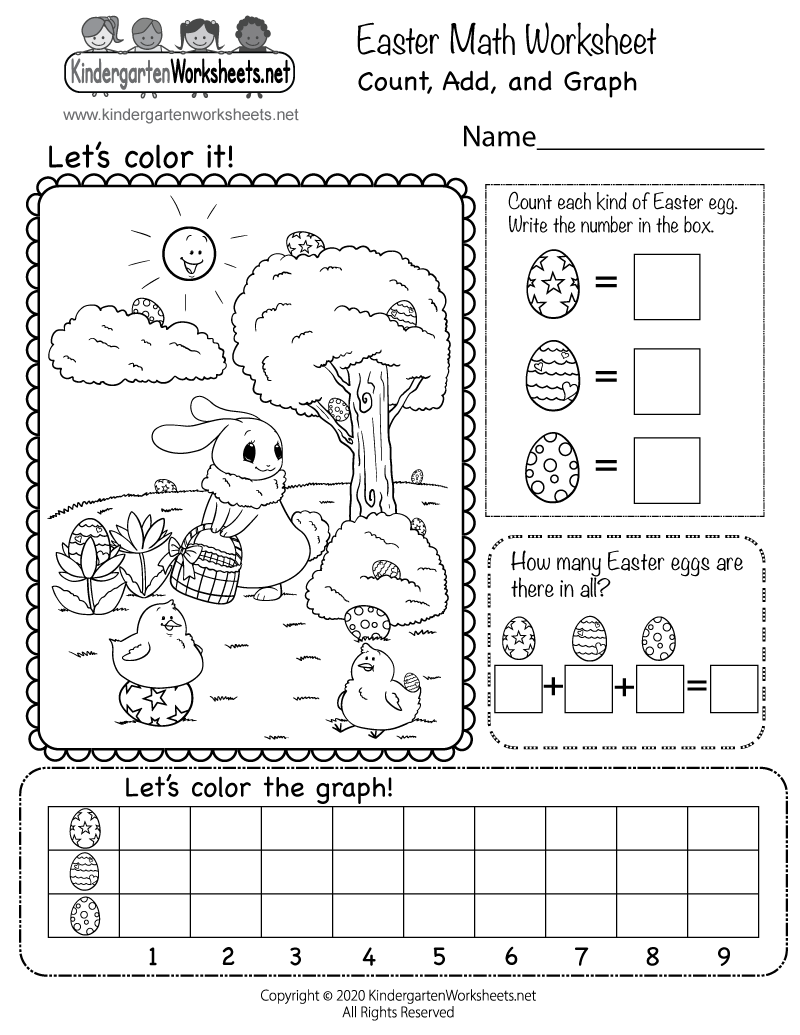 Easter Math Worksheet Free Printable Digital PDF Easter Math Worksheet Free Printable Digital PDF