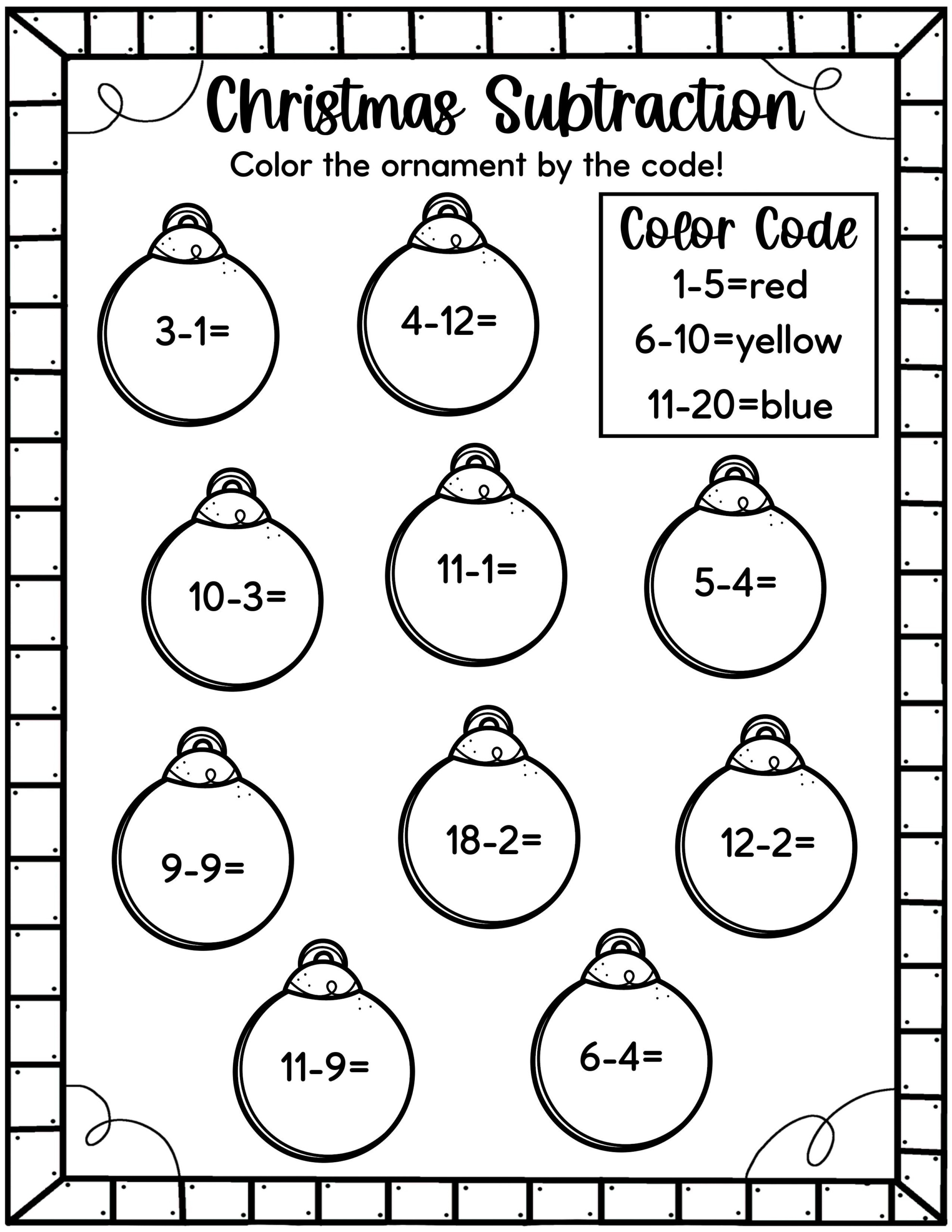 Easy Christmas Math Worksheets Free Kids Activity Zone Easy Christmas Math Worksheets Free Kids Activity Zone