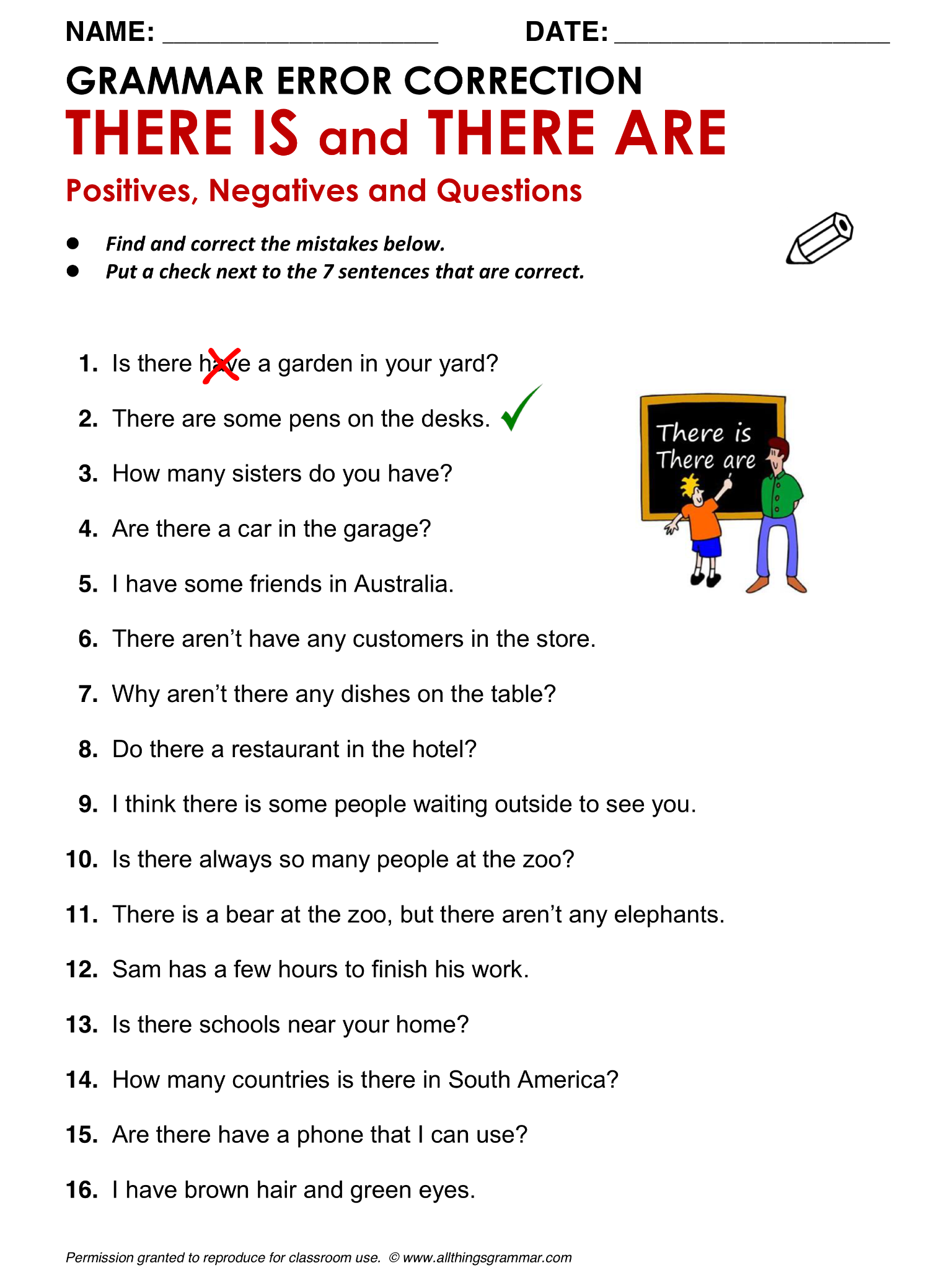 English Grammar Worksheet Grammar Error Correction There Is Worksheets Library English Grammar Worksheet Grammar Error Correction There Is Worksheets Library