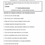 Englishlinx Subject And Predicate Worksheets