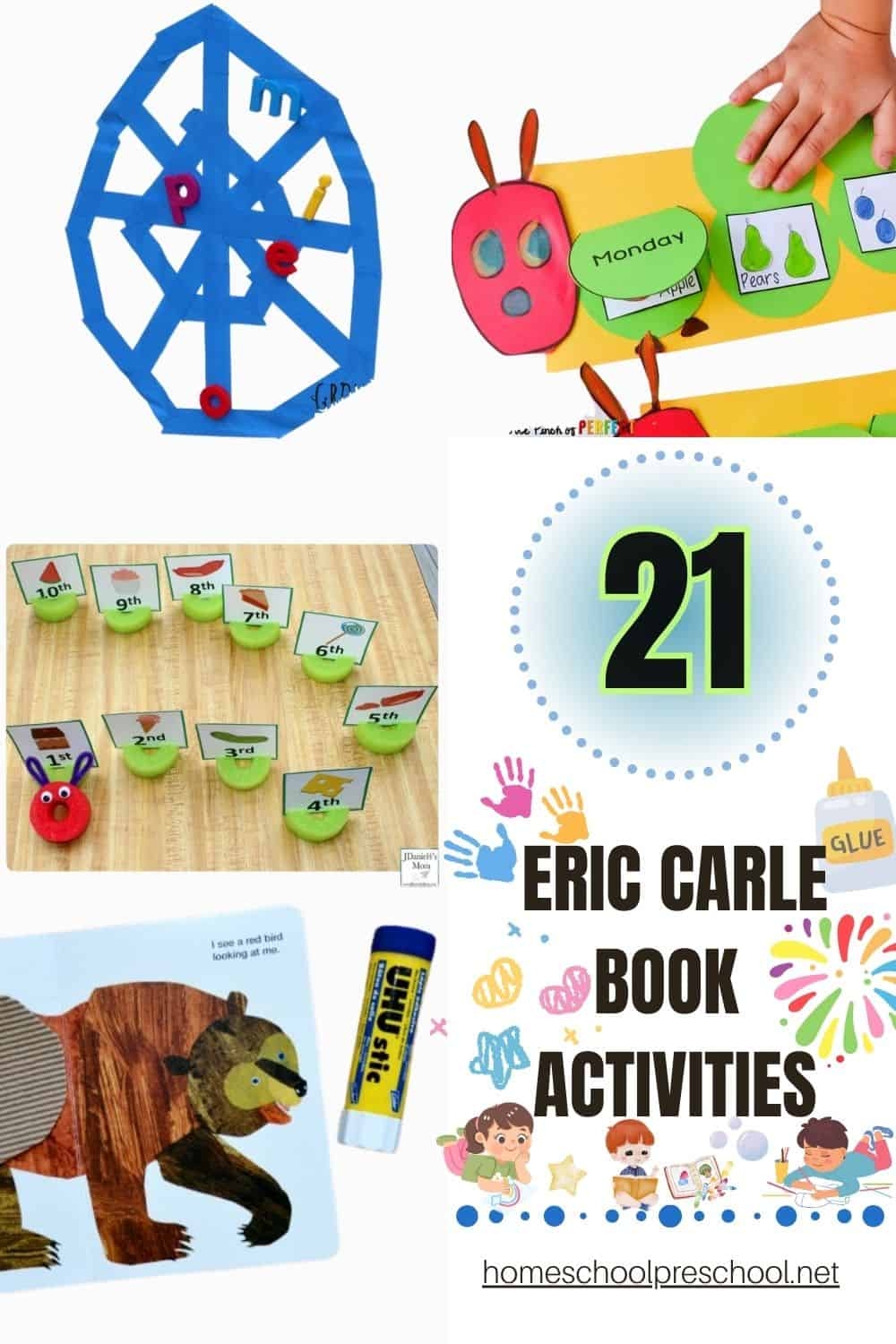 Eric Carle Book Activities For Preschool Fun And Learning