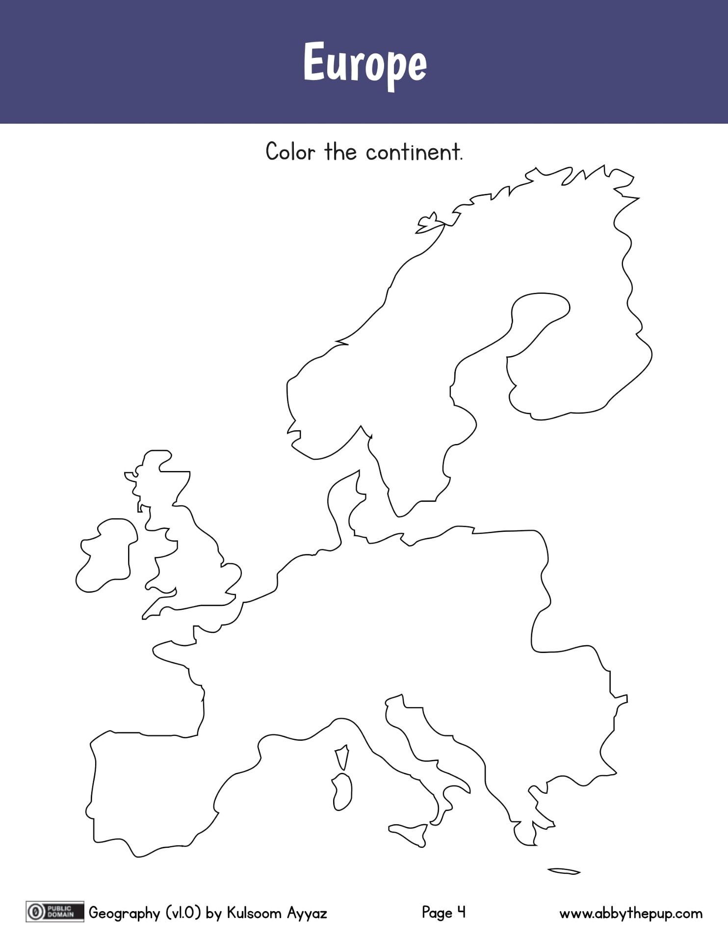 Europe Continent Coloring Worksheet Free Printable Worksheets Countries And Capitals Of Europe Differentiated Map Activities All Ages Teaching Resources
