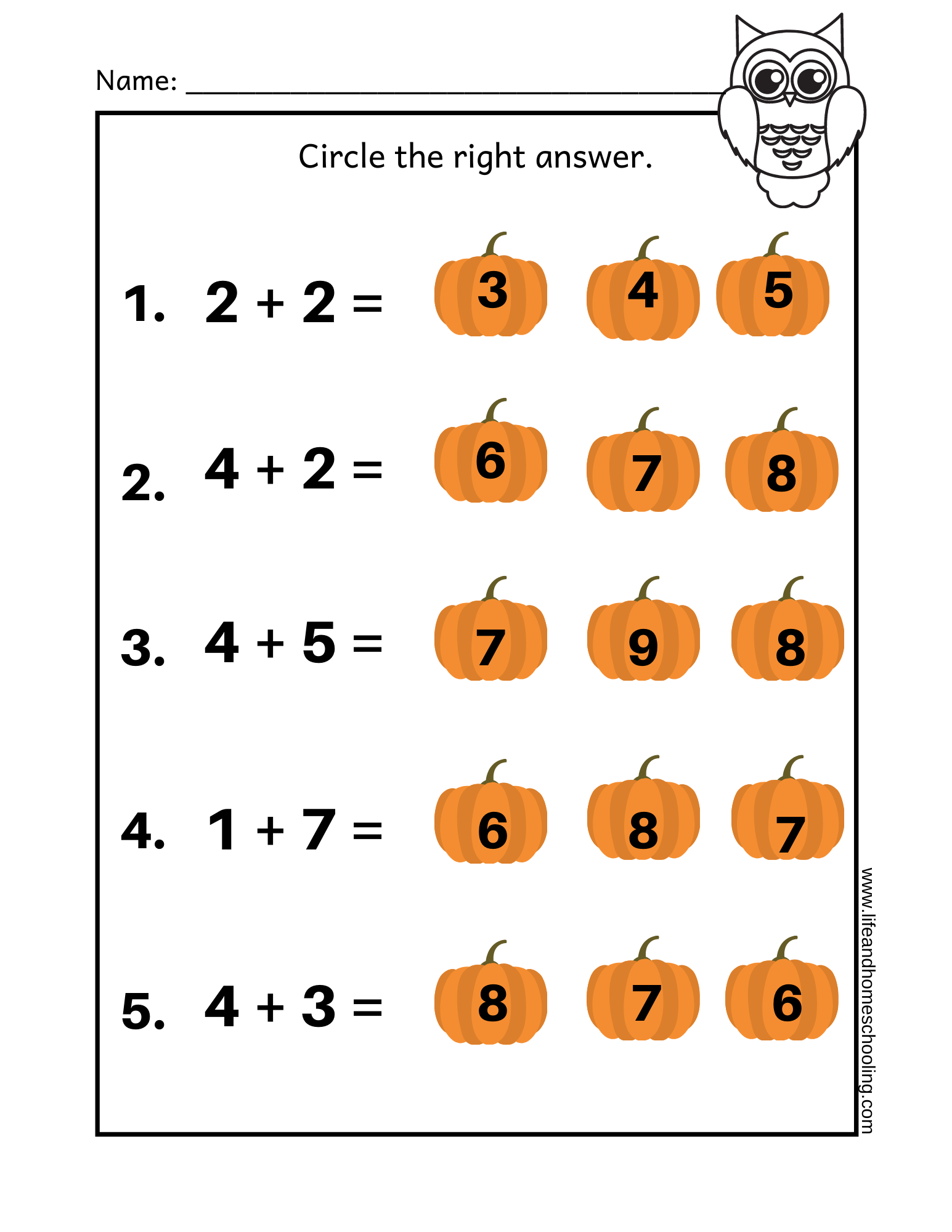 Free 2nd Grade Daily Math Worksheets