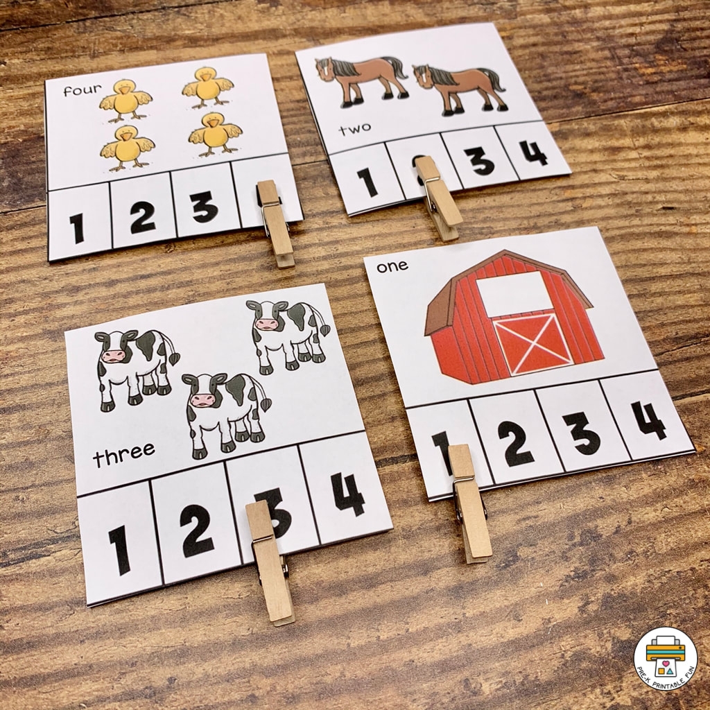 Farm Preschool Activities Pre K Printable Fun
