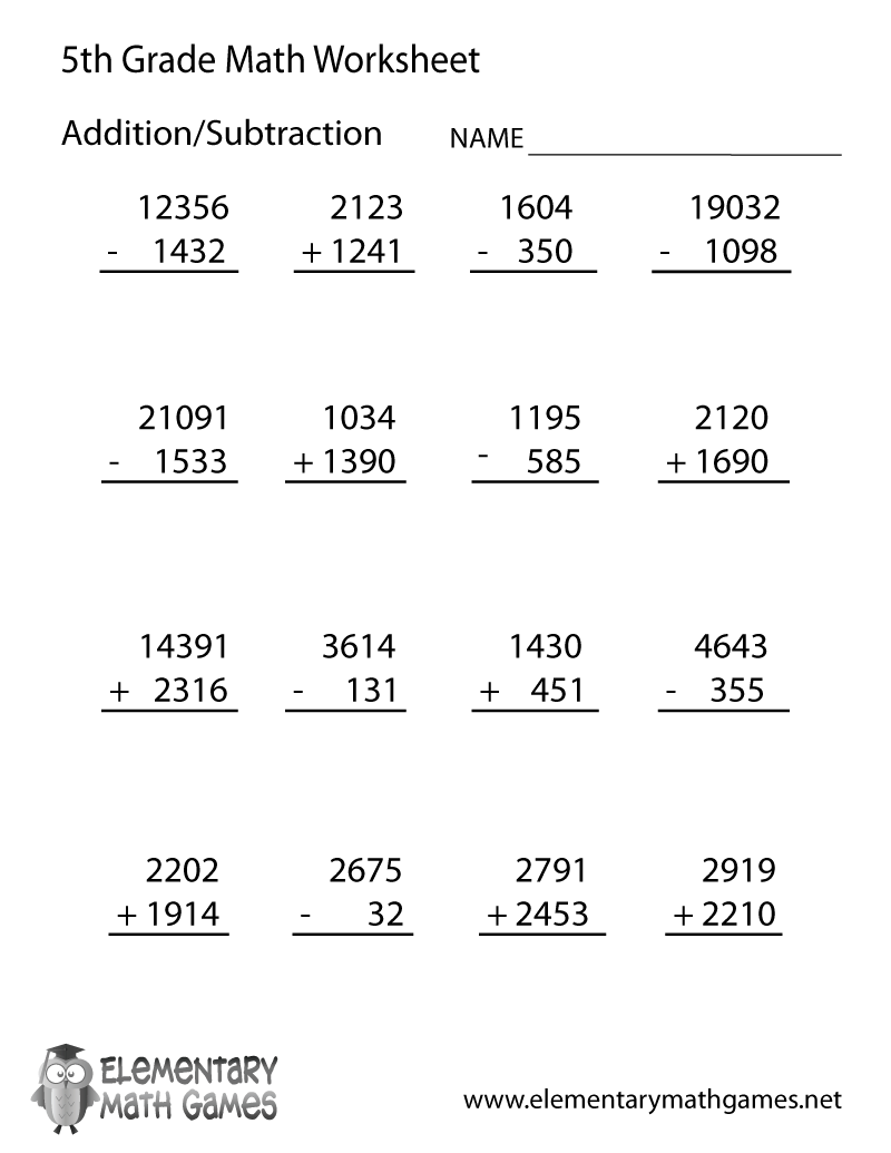 5th Grade Math Worksheets PDF Printable PDF Worksheets Cazoom Math
