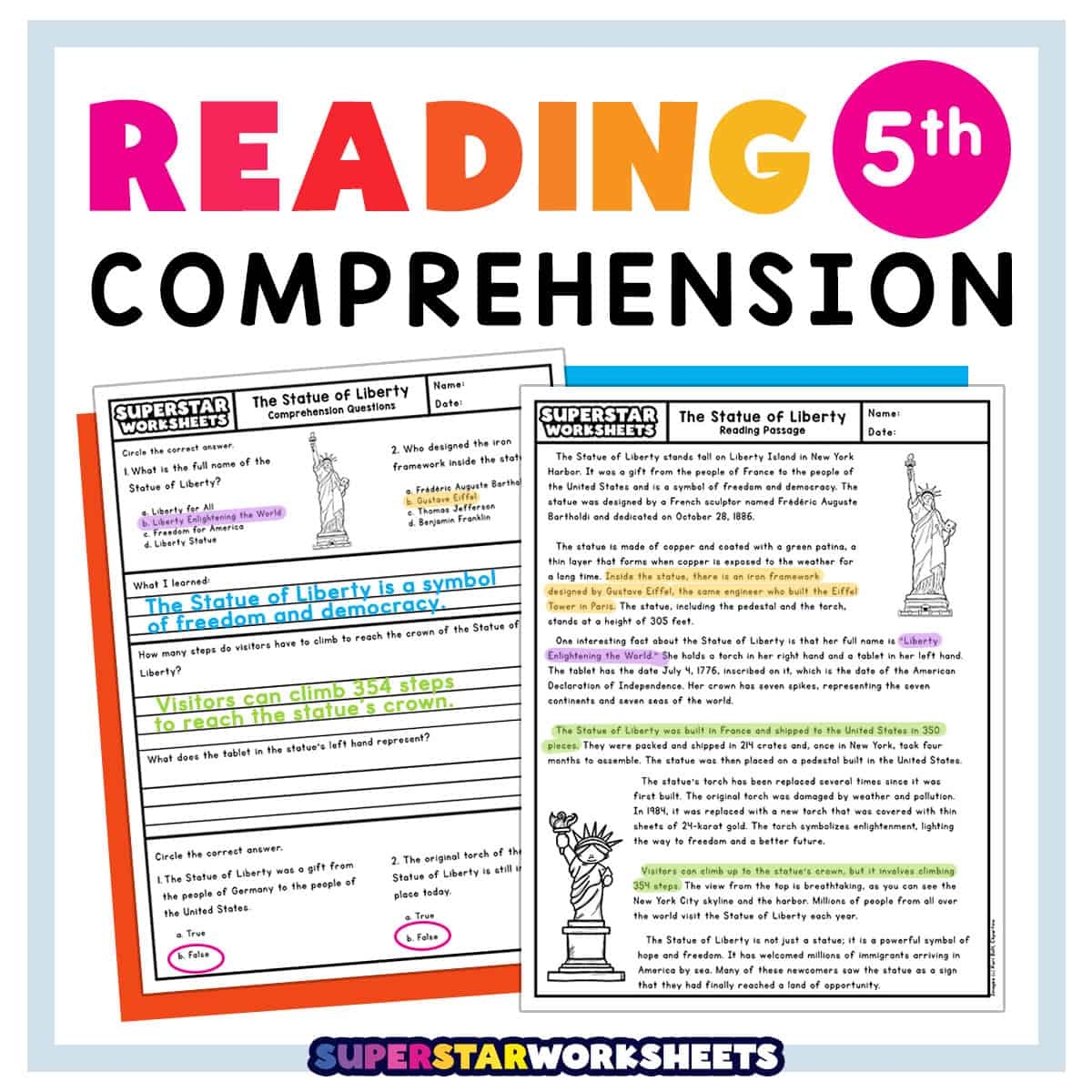 5 Printable Reading Comprehension English Worksheets Ages 4 7 KG1 Worksheets Library