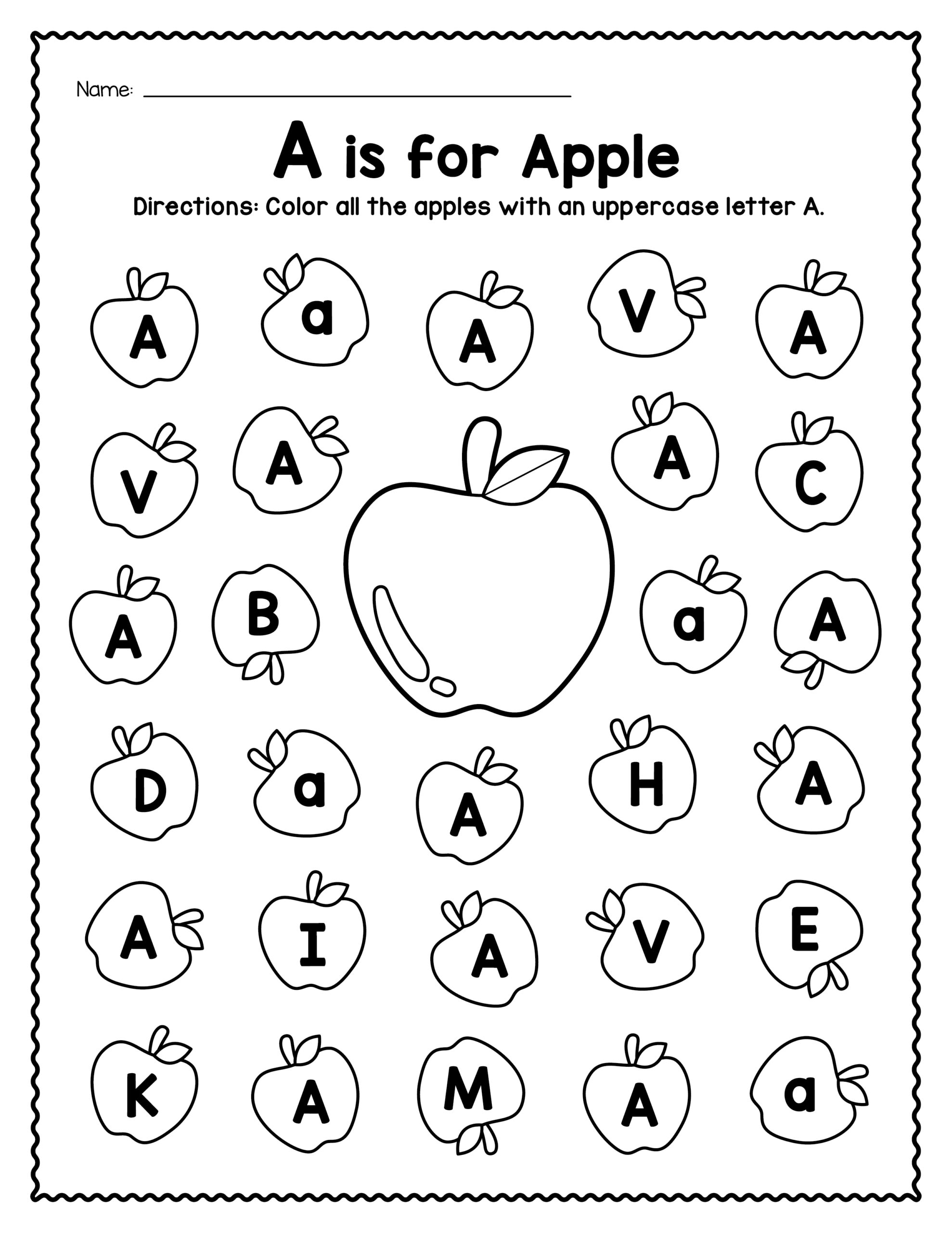 Find Alphabet Recognition Worksheets Made By Teachers Free Alphabet Do A Dot Printables Worksheets Letter E Mermaid Themed Sly Spoon