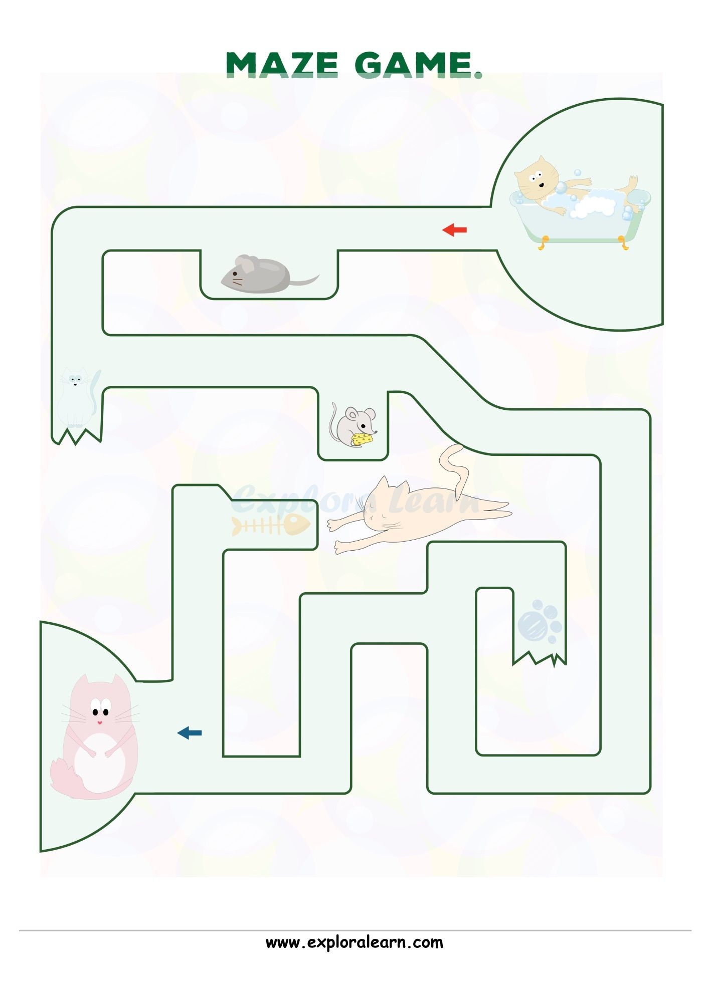 Focus Attention Worksheets For ADHD Autism